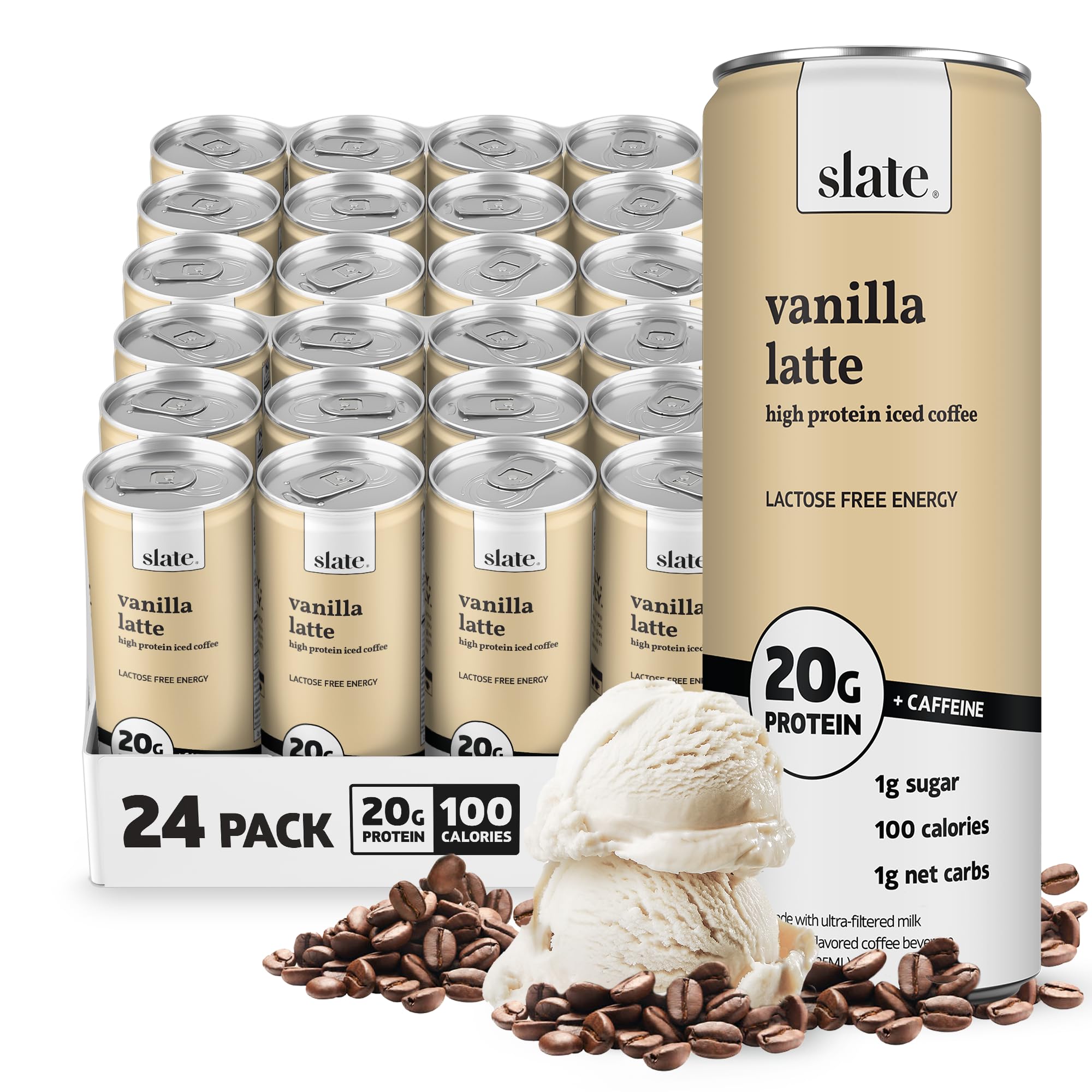 Slate Milk - High Protein Milk Shake and Iced Coffee