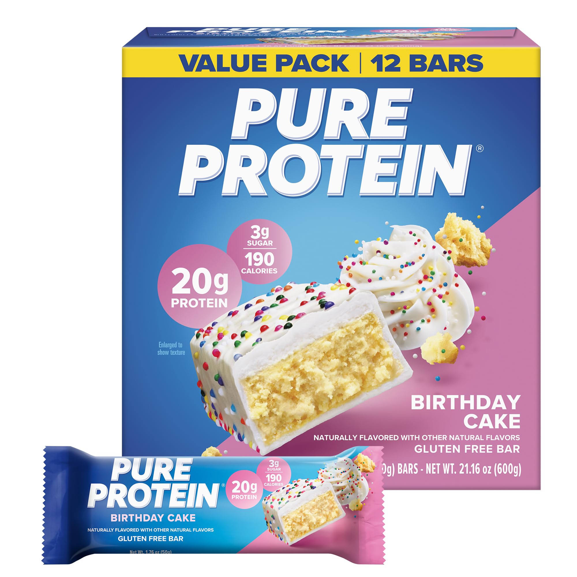 High Protein Bars 12-Pack
