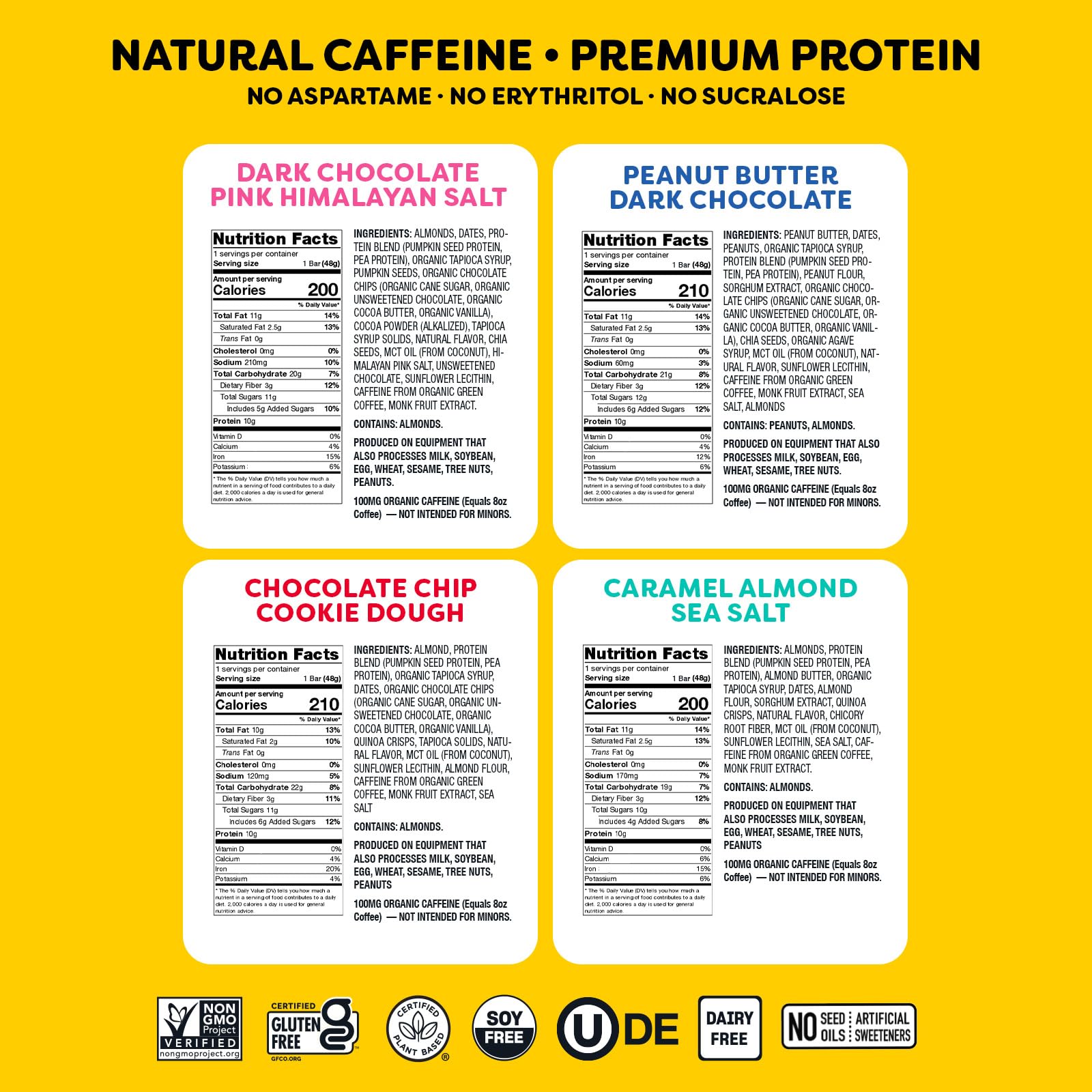 Energy Bar Variety Pack 12-Pack