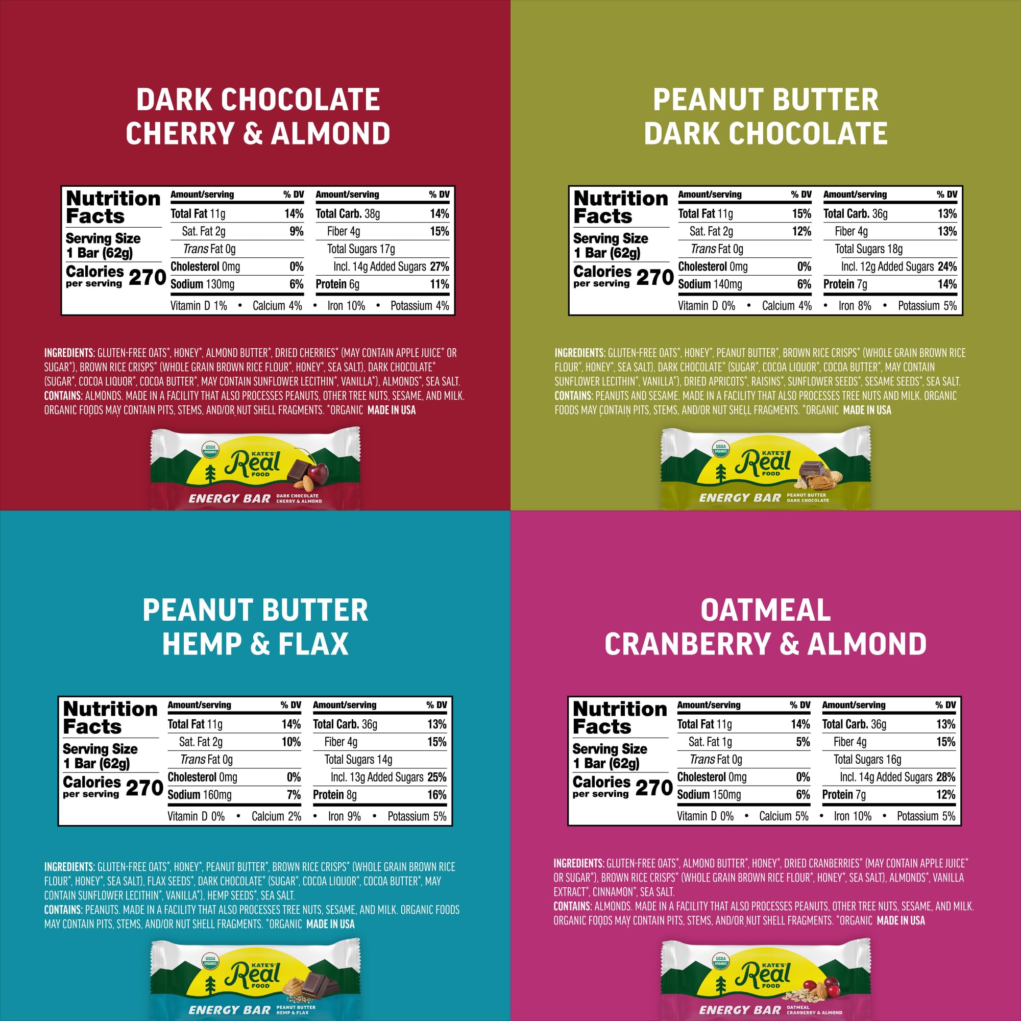 Organic Energy Bars