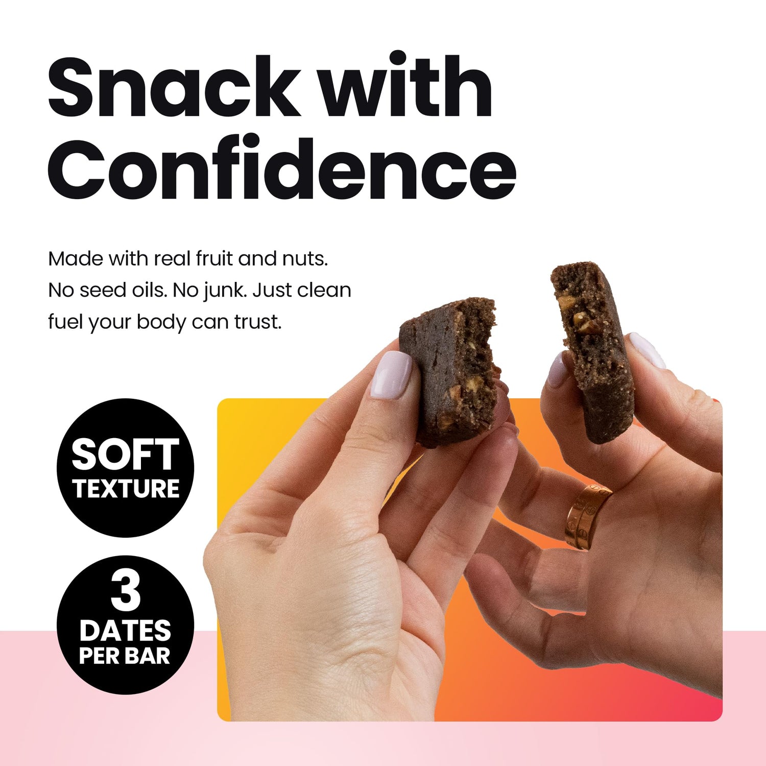 Organic Nuts & Date Bars 6-Pack