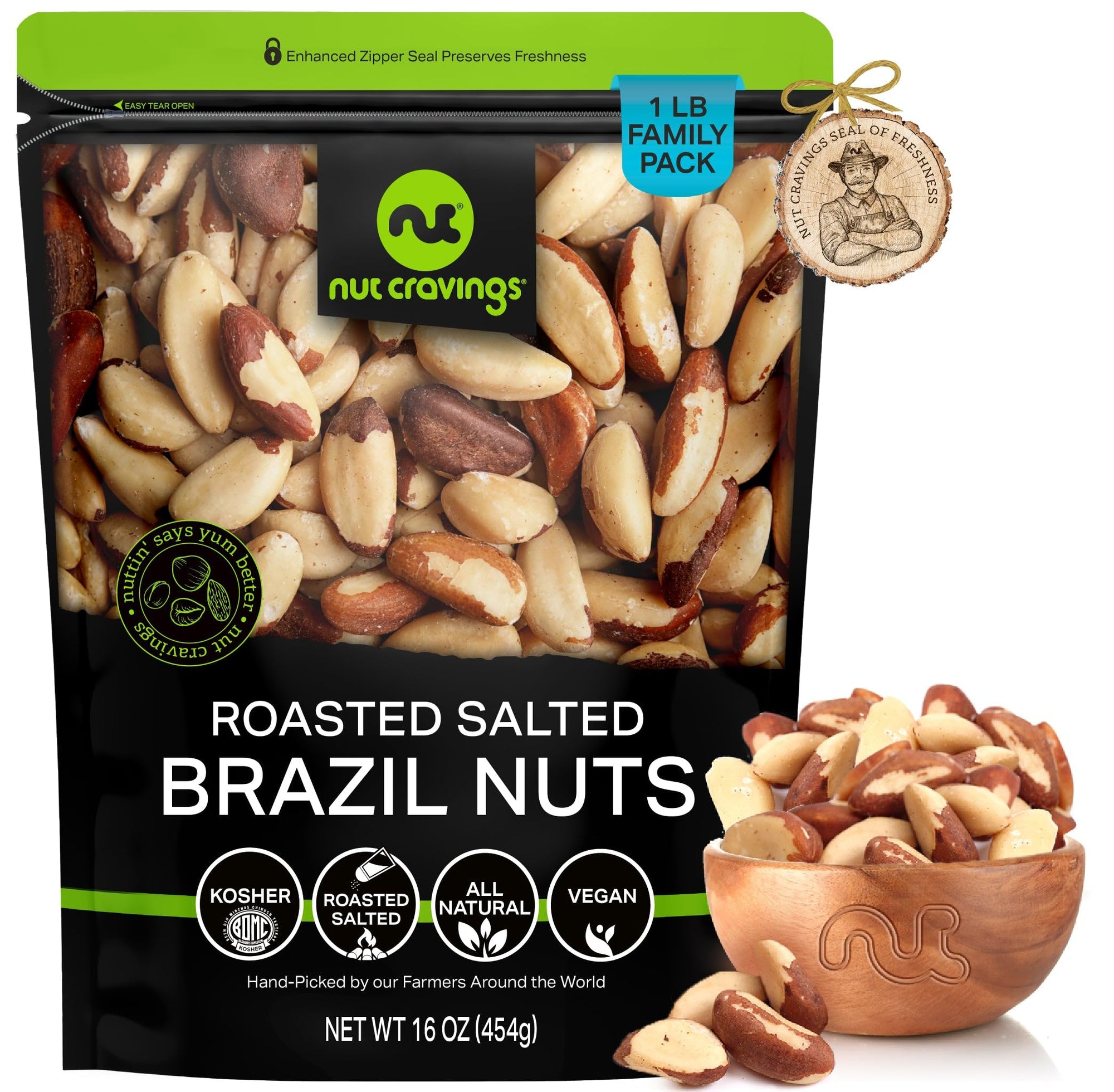 Raw Brazil Nuts Bulk Pack