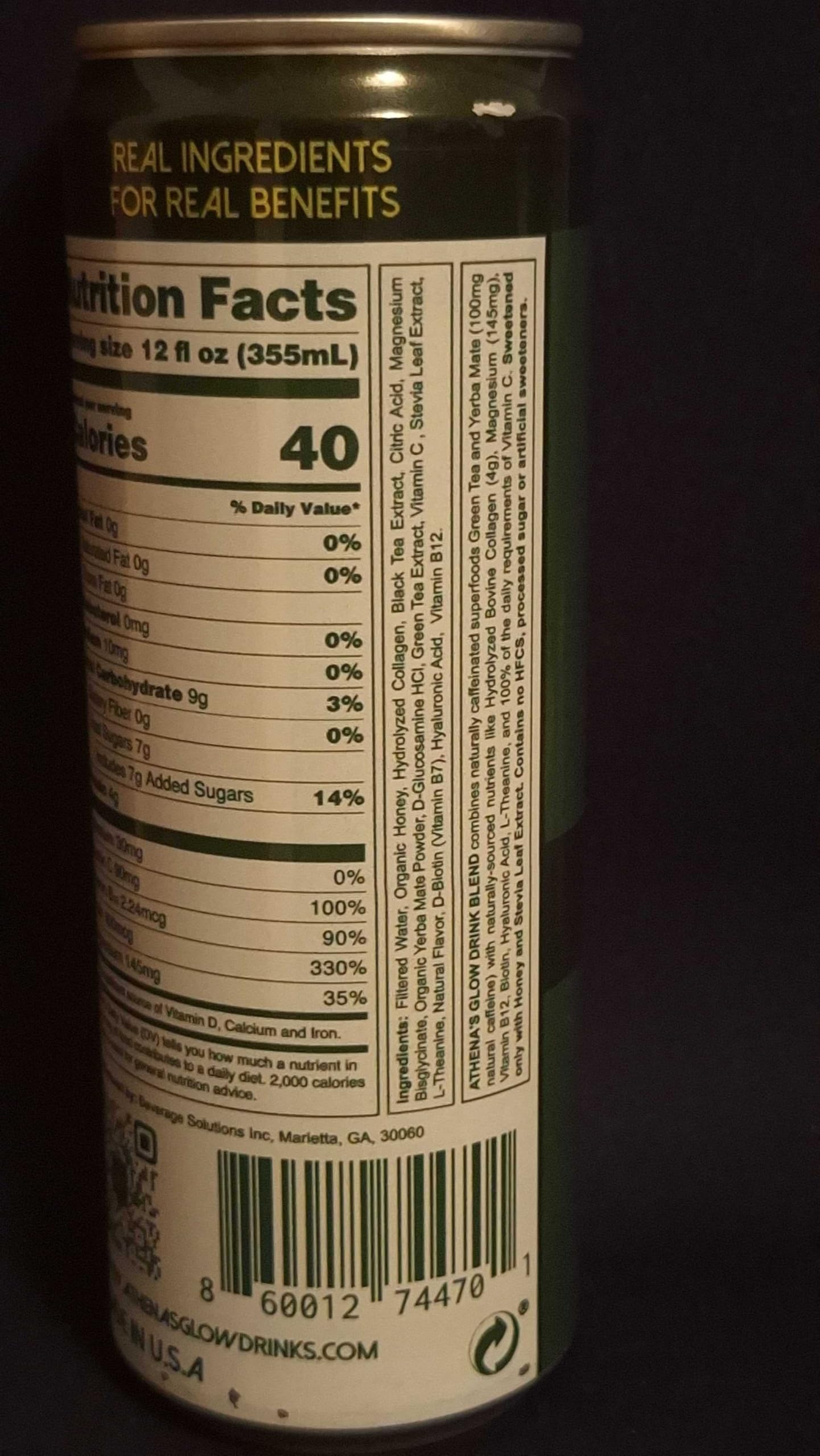 Vitality Superdrink 12 oz