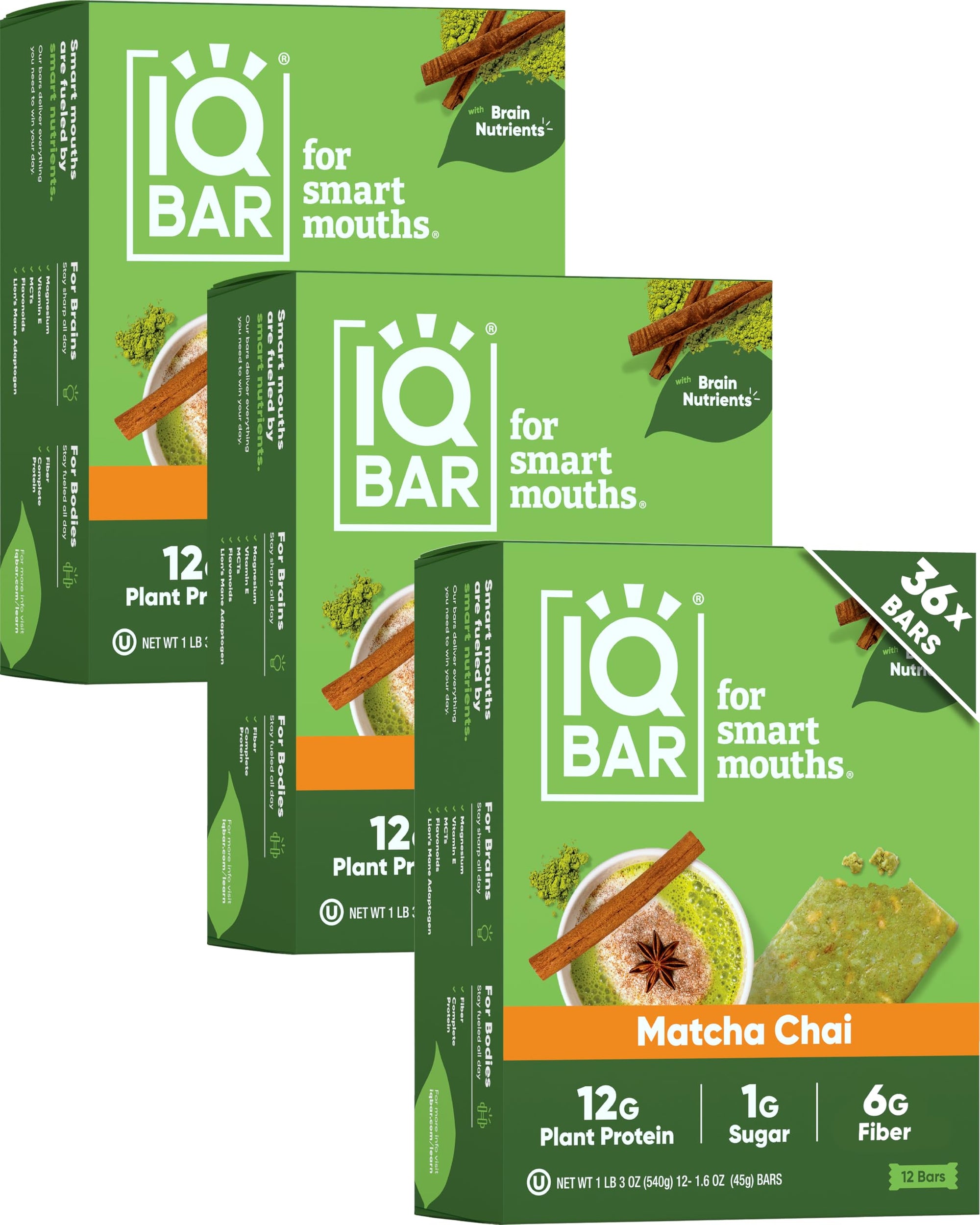 Plant Protein Bars for Focus & Energy