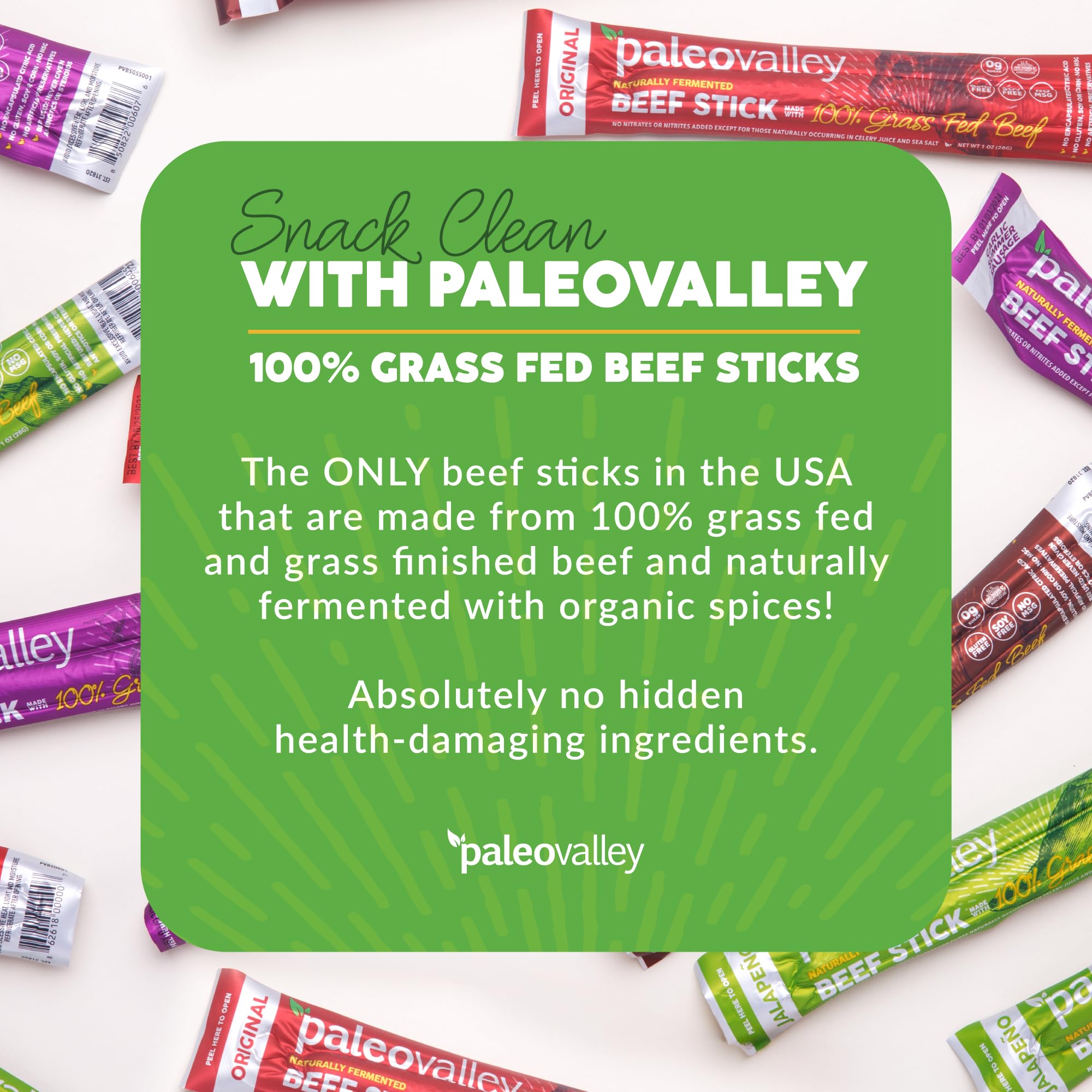 Grass-Fed Protein Sticks