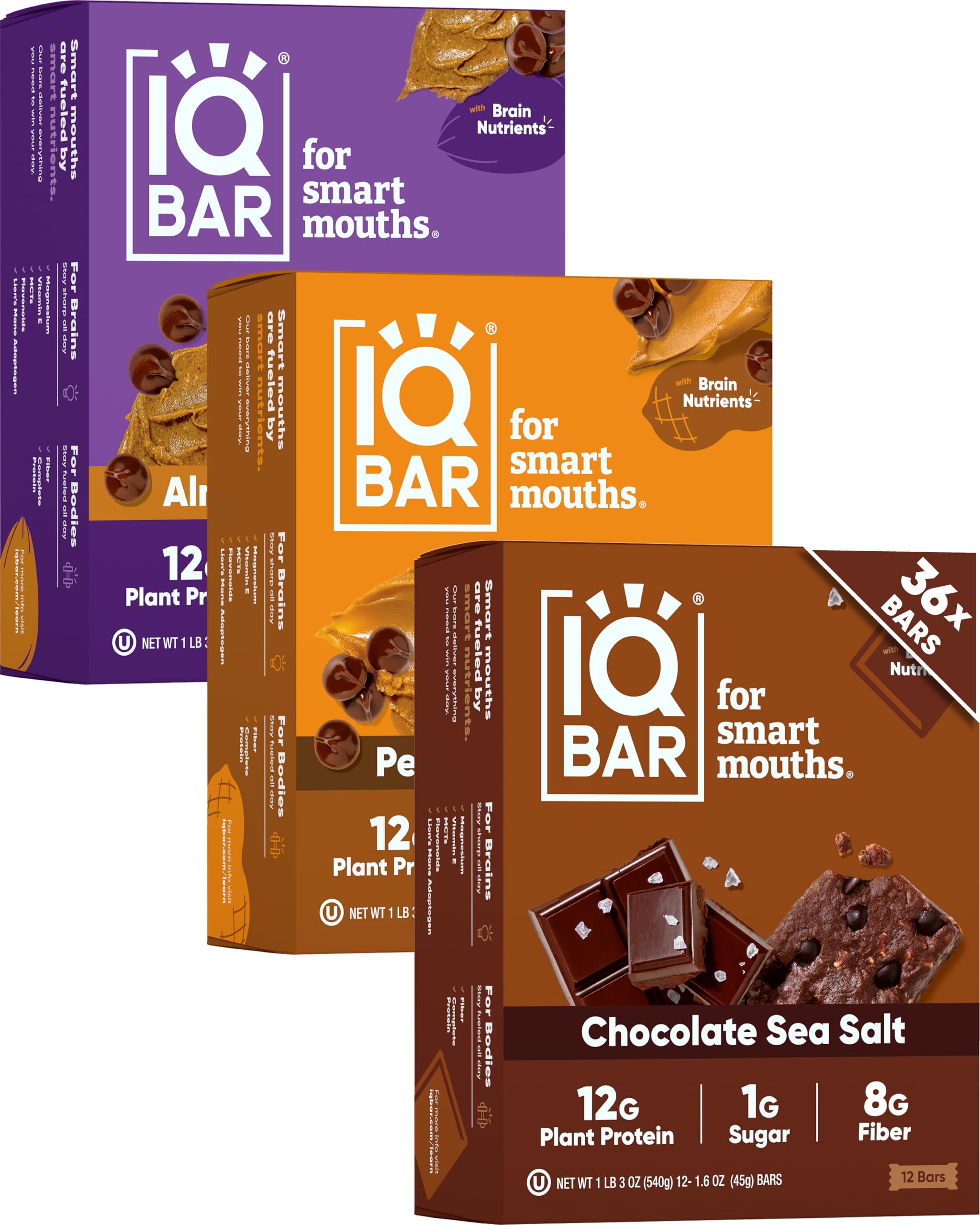 Plant Protein Bars for Focus & Energy
