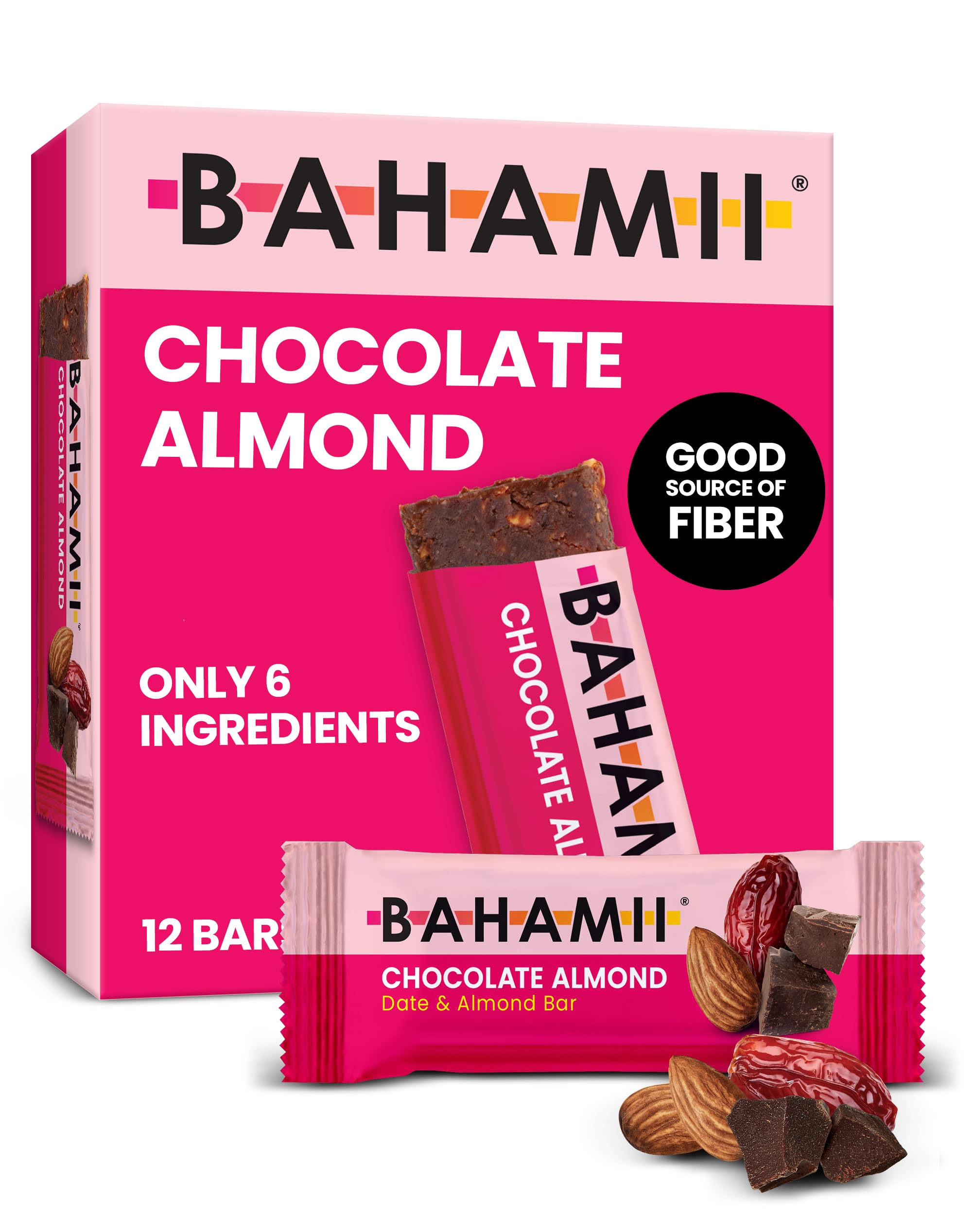 Organic Nuts & Date Bars 6-Pack