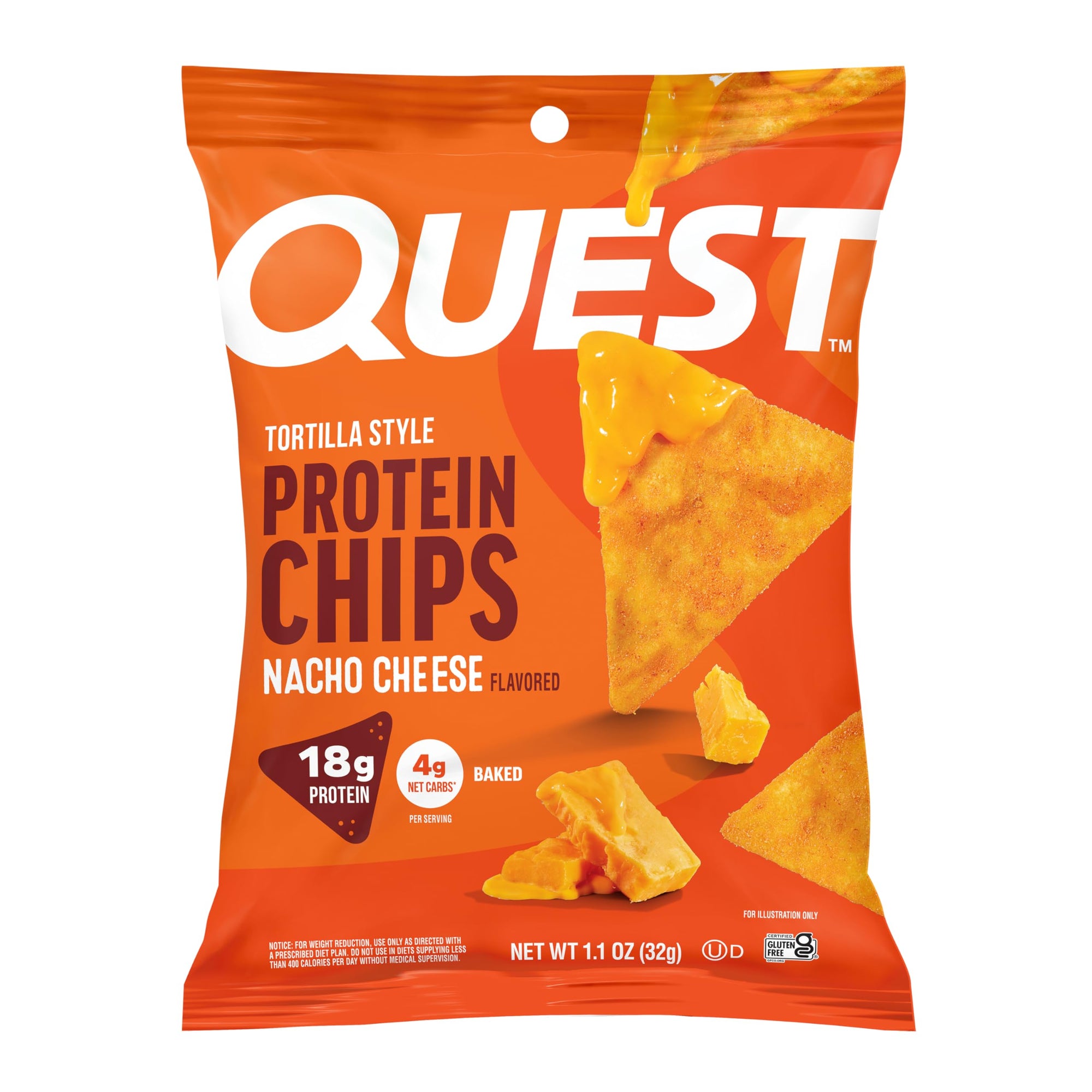 Quest Nutrition Loaded Taco Tortilla Style Protein Chips