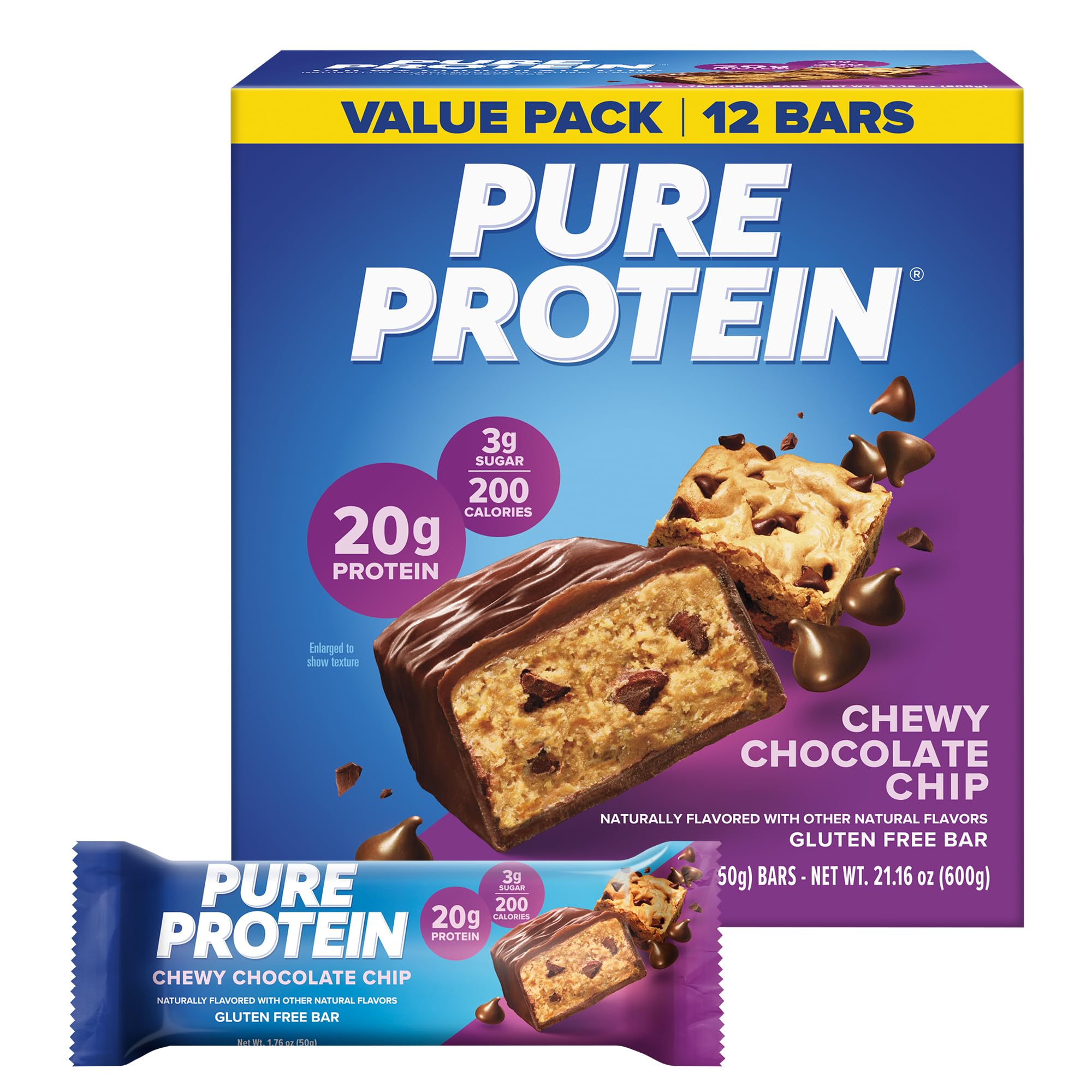 High Protein Bars 12-Pack