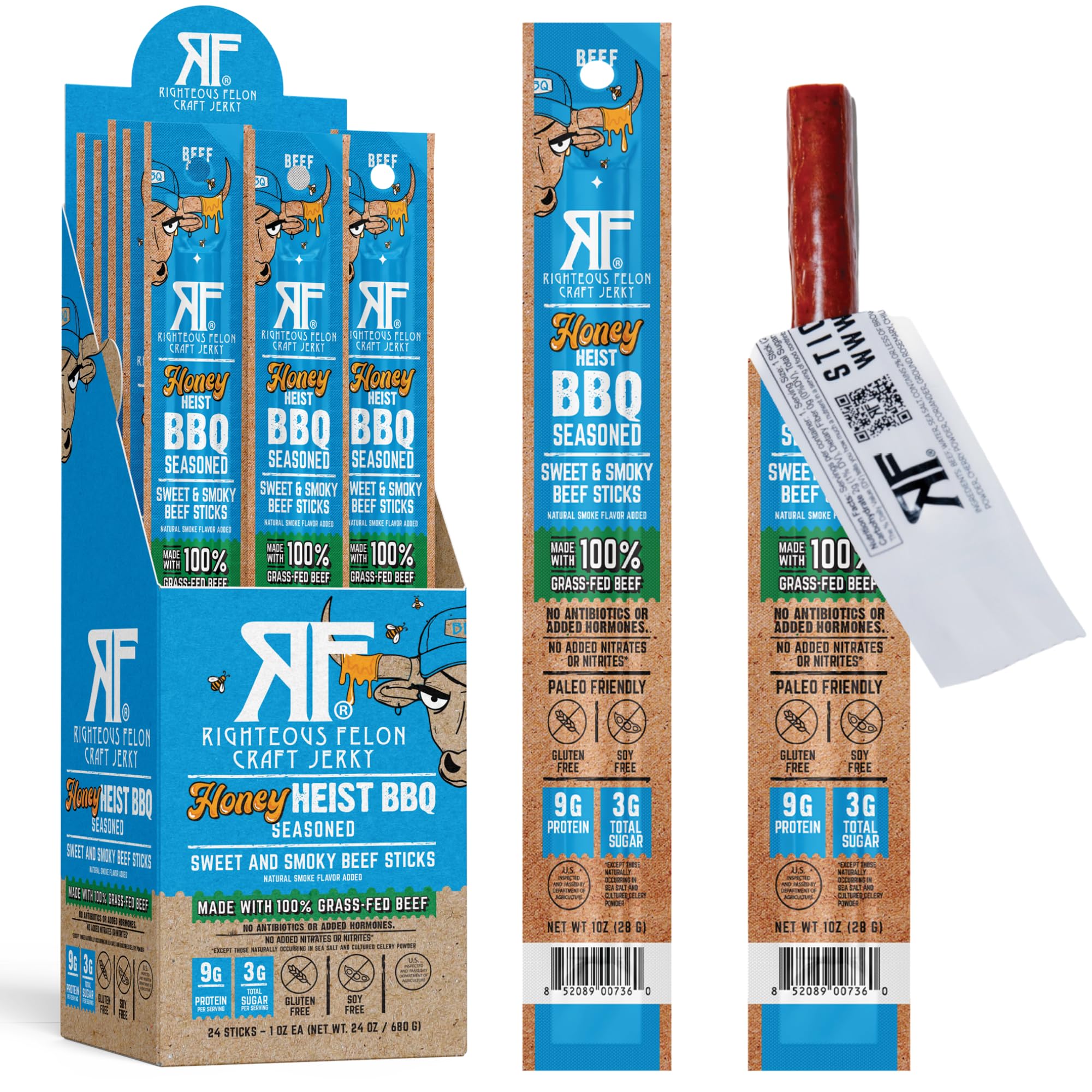 Protein Jerky Meat Sticks Pack