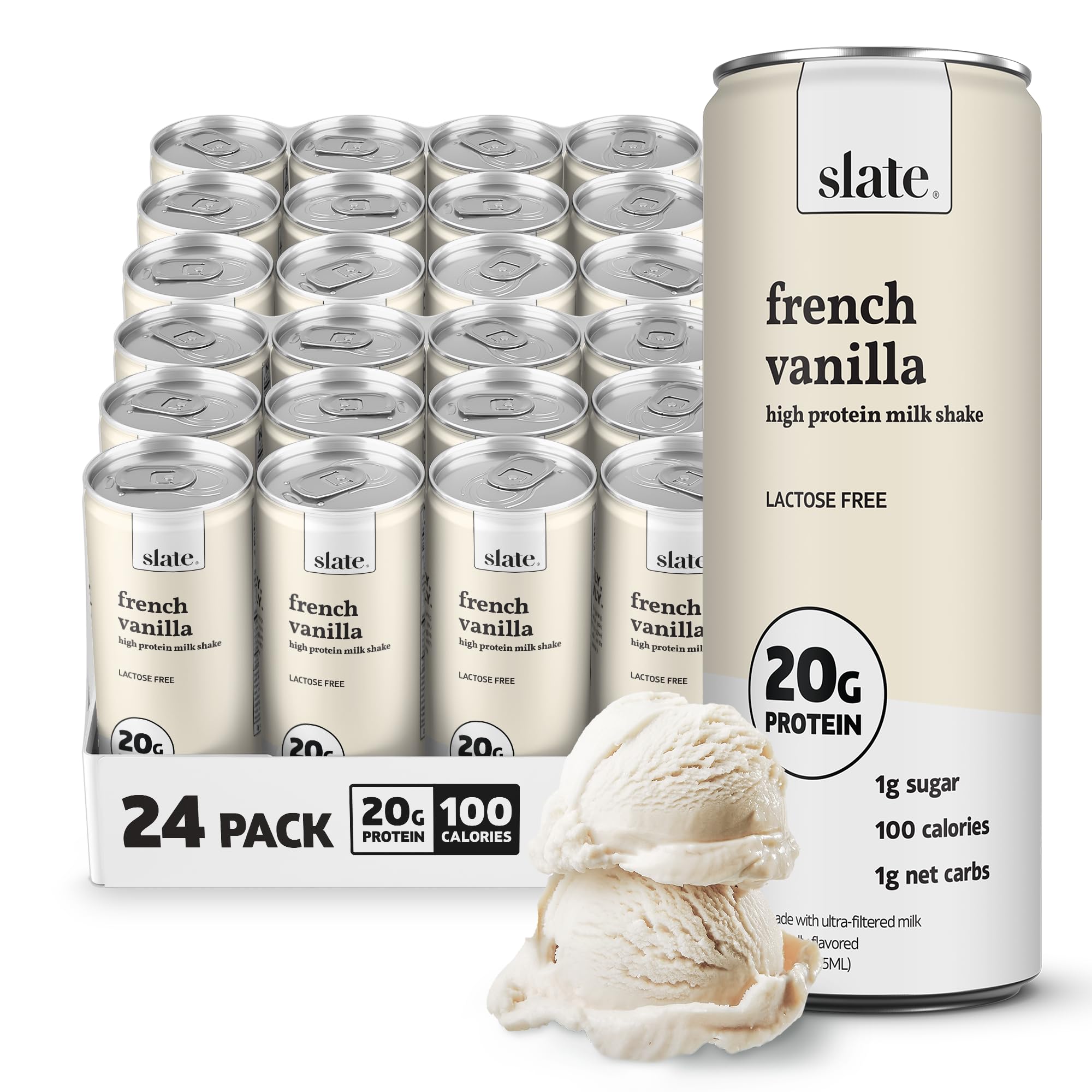 Slate Milk - High Protein Milk Shake and Iced Coffee