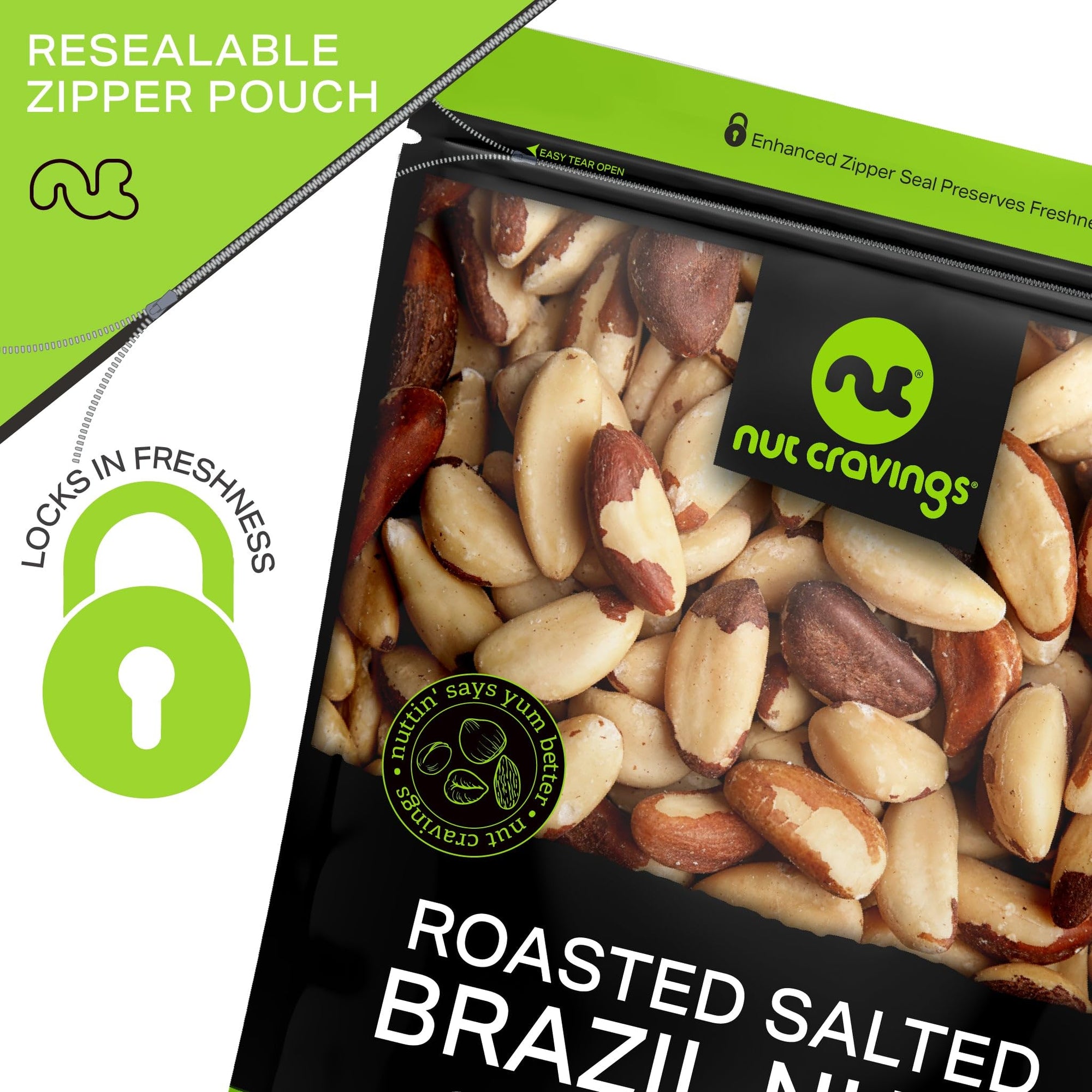 Raw Brazil Nuts Bulk Pack