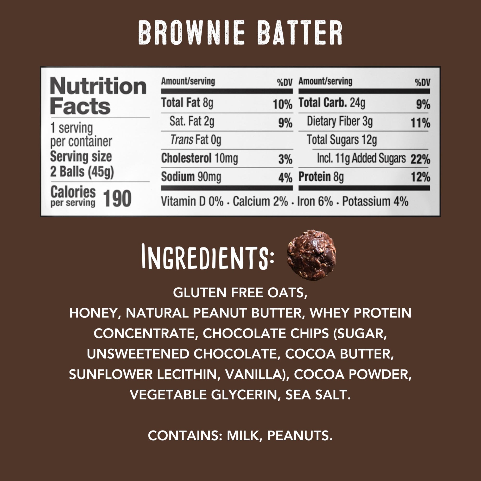 Whole Food Protein Balls 24-Pack