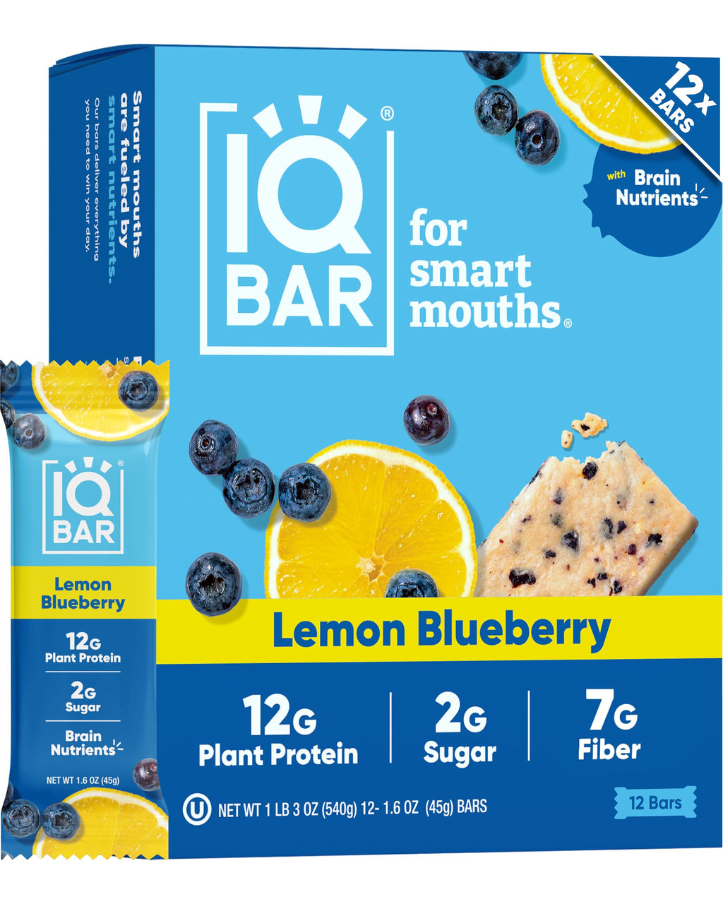 Plant Protein Bars for Focus & Energy
