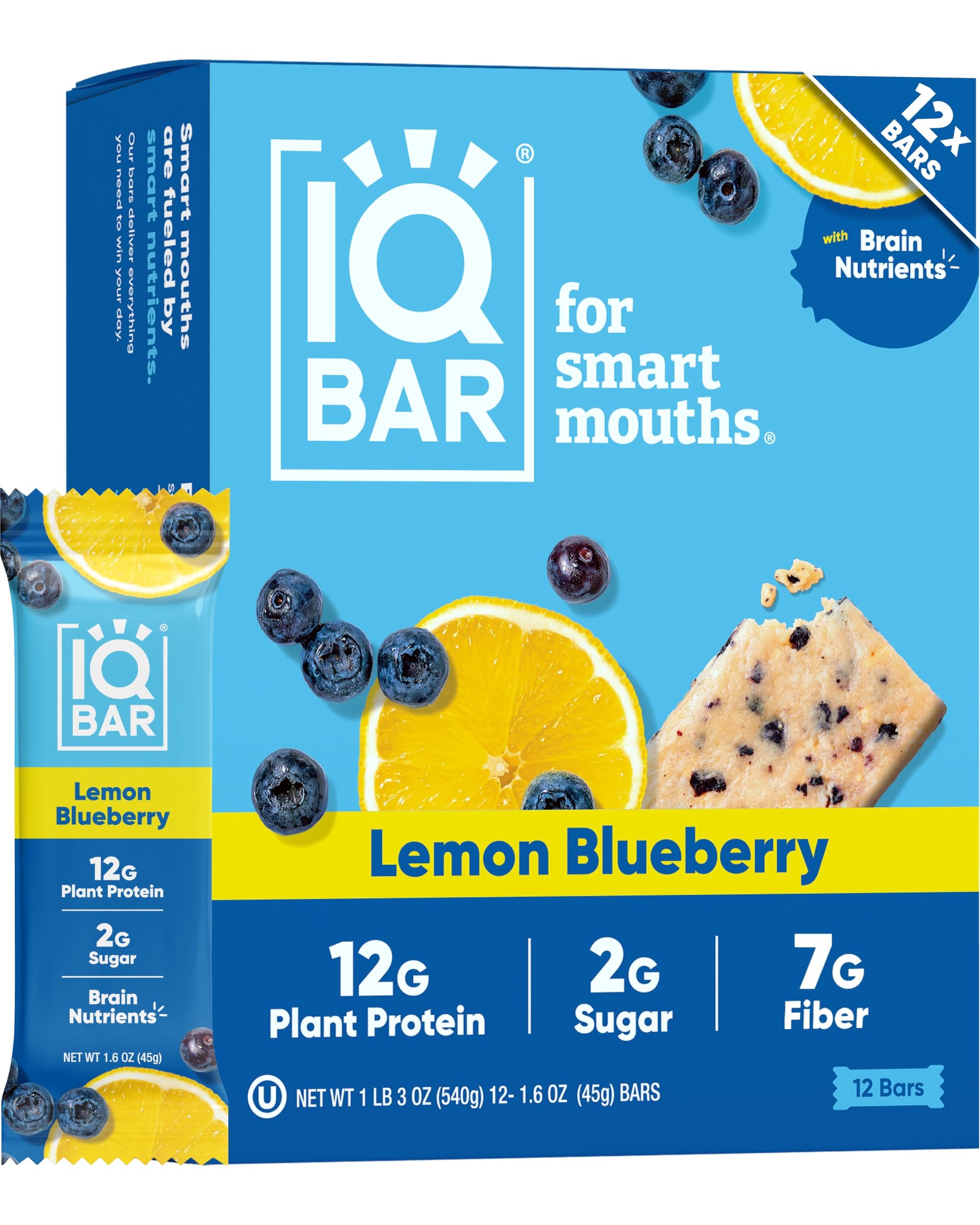 Plant Protein Bars for Focus & Energy