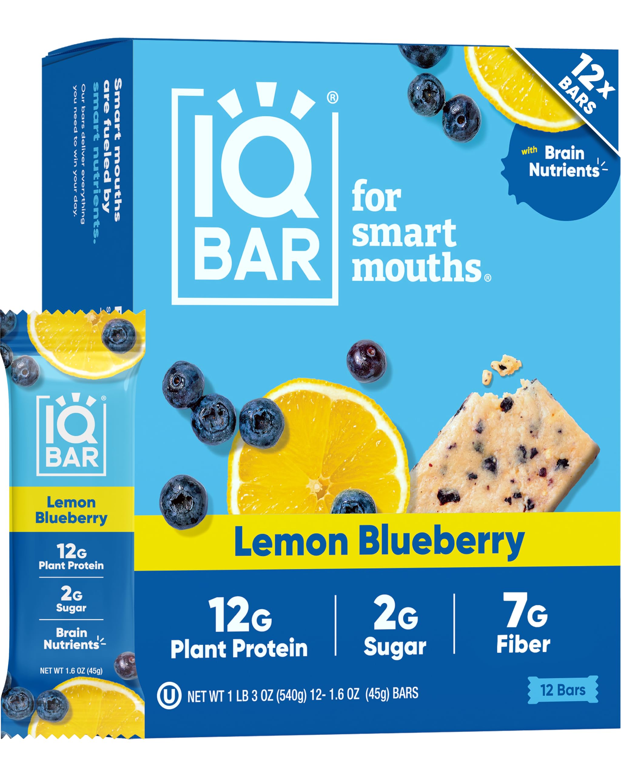 Plant Protein Bars for Focus & Energy