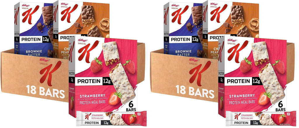 Protein Meal Bars Variety Pack 18-Pack