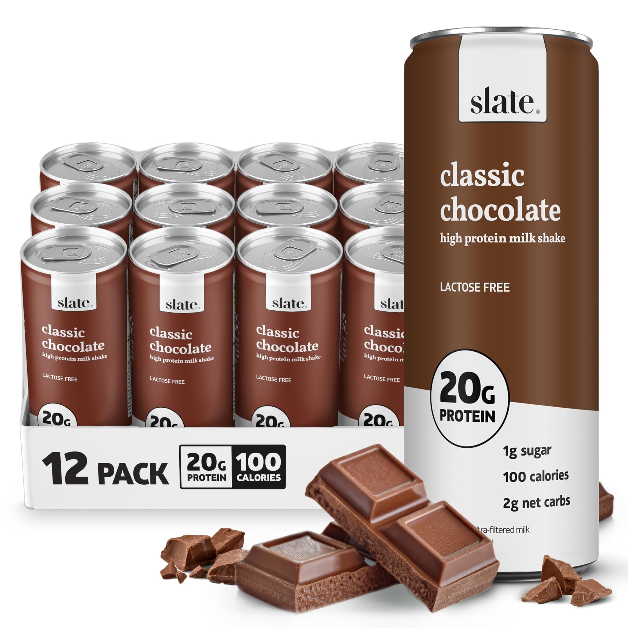 Slate Milk - High Protein Milk Shake and Iced Coffee