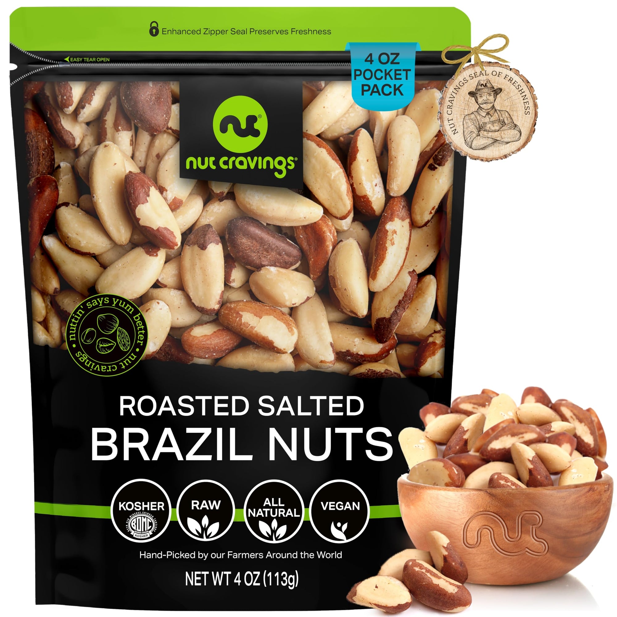 Raw Brazil Nuts Bulk Pack