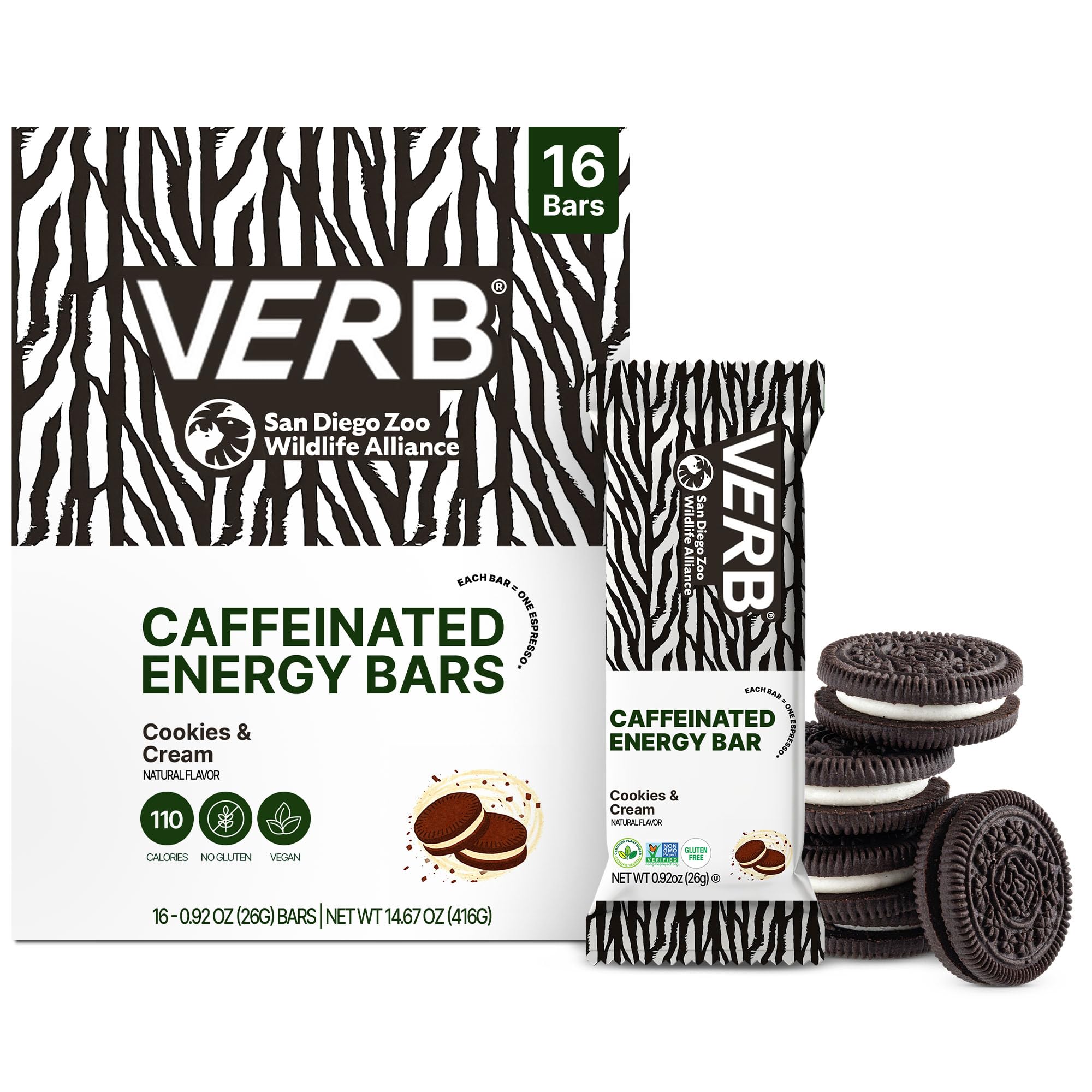 Caffeinated Protein Bars 12-Pack