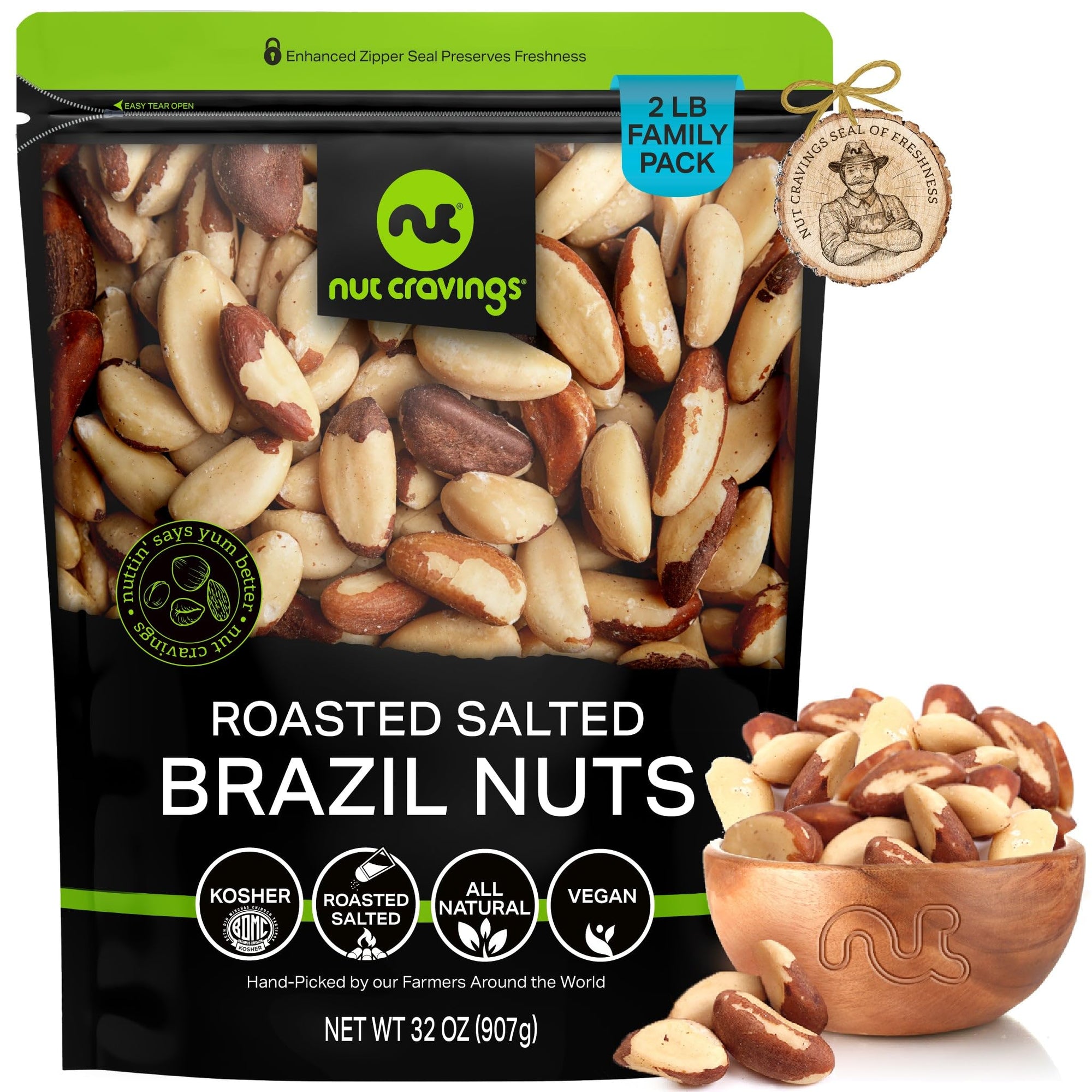 Raw Brazil Nuts Bulk Pack