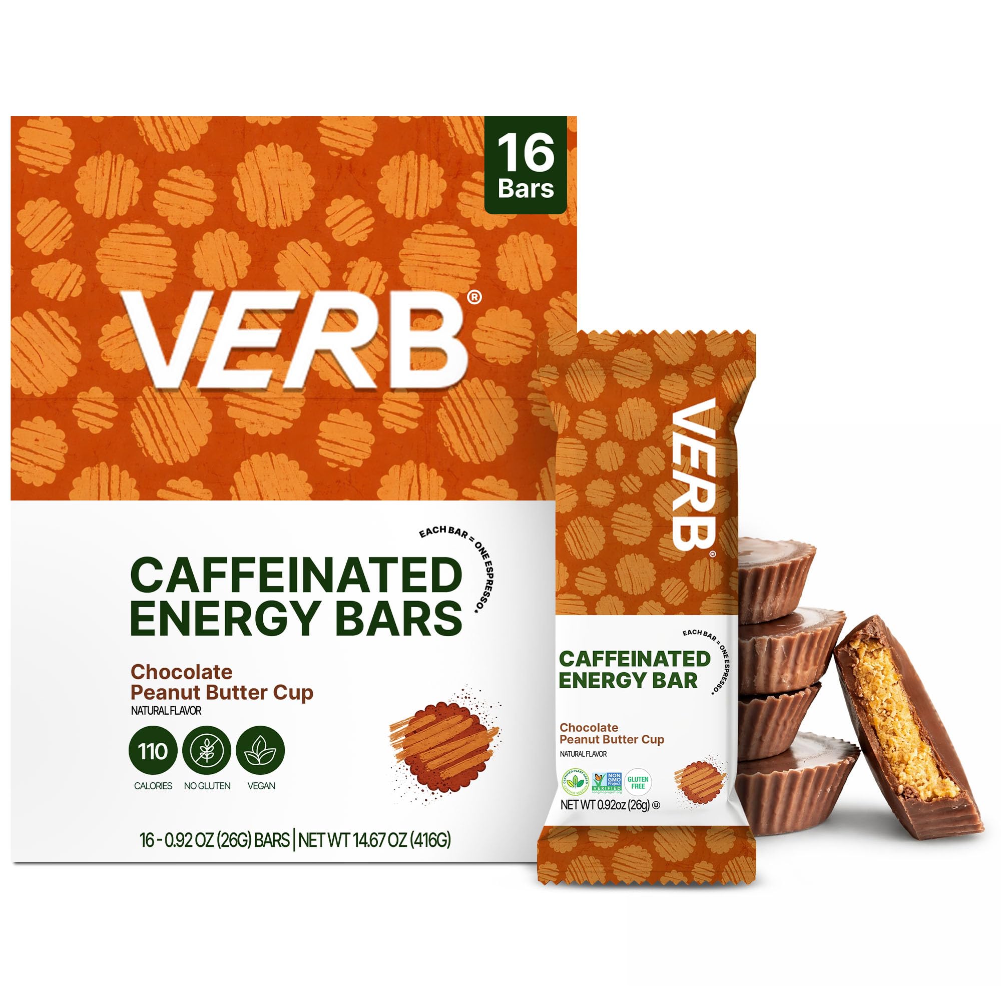 Caffeinated Protein Bars 12-Pack