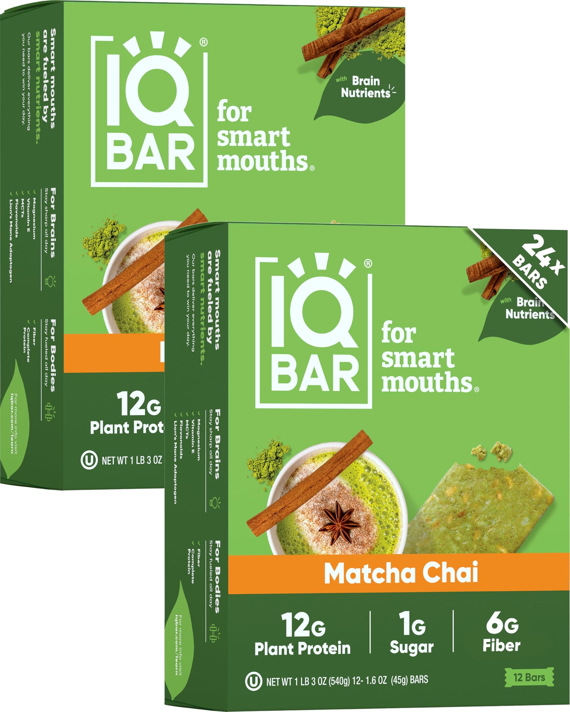 Plant Protein Bars for Focus & Energy