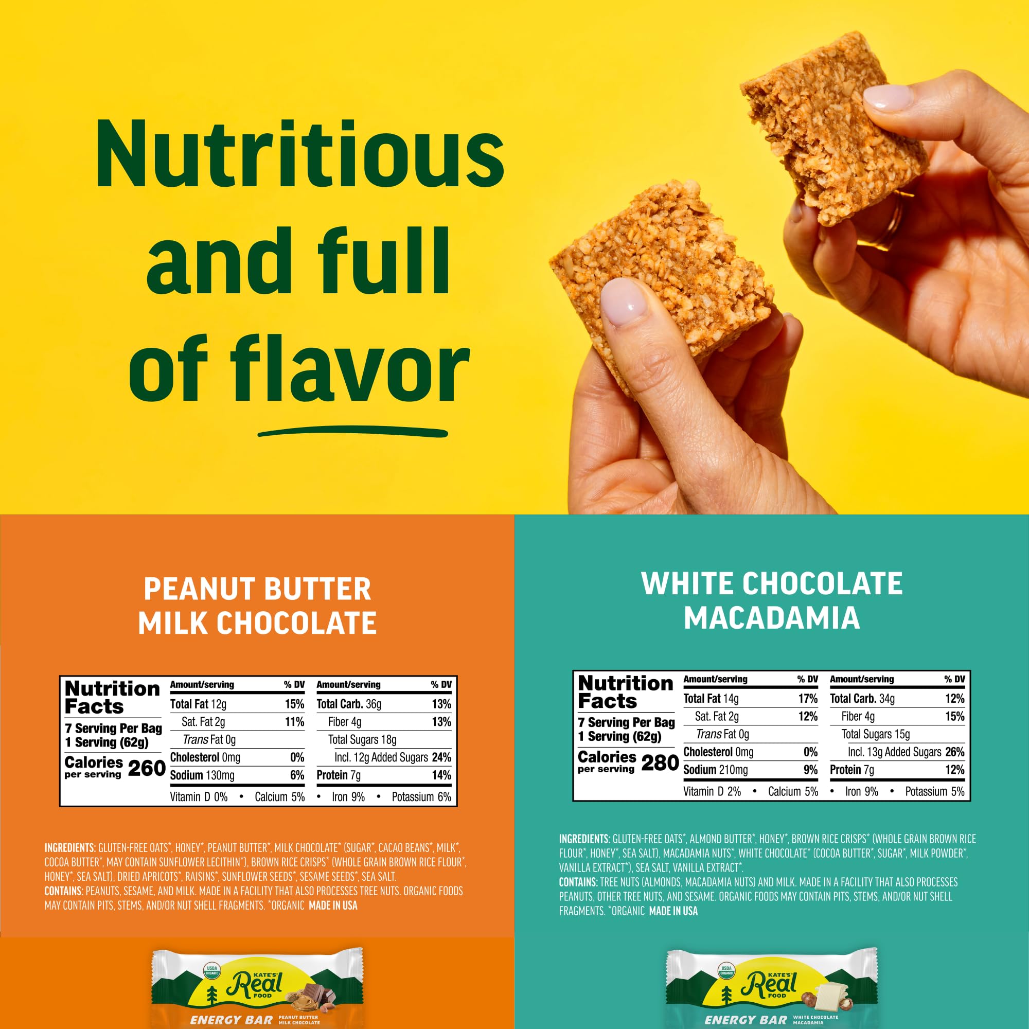 Organic Energy Bars