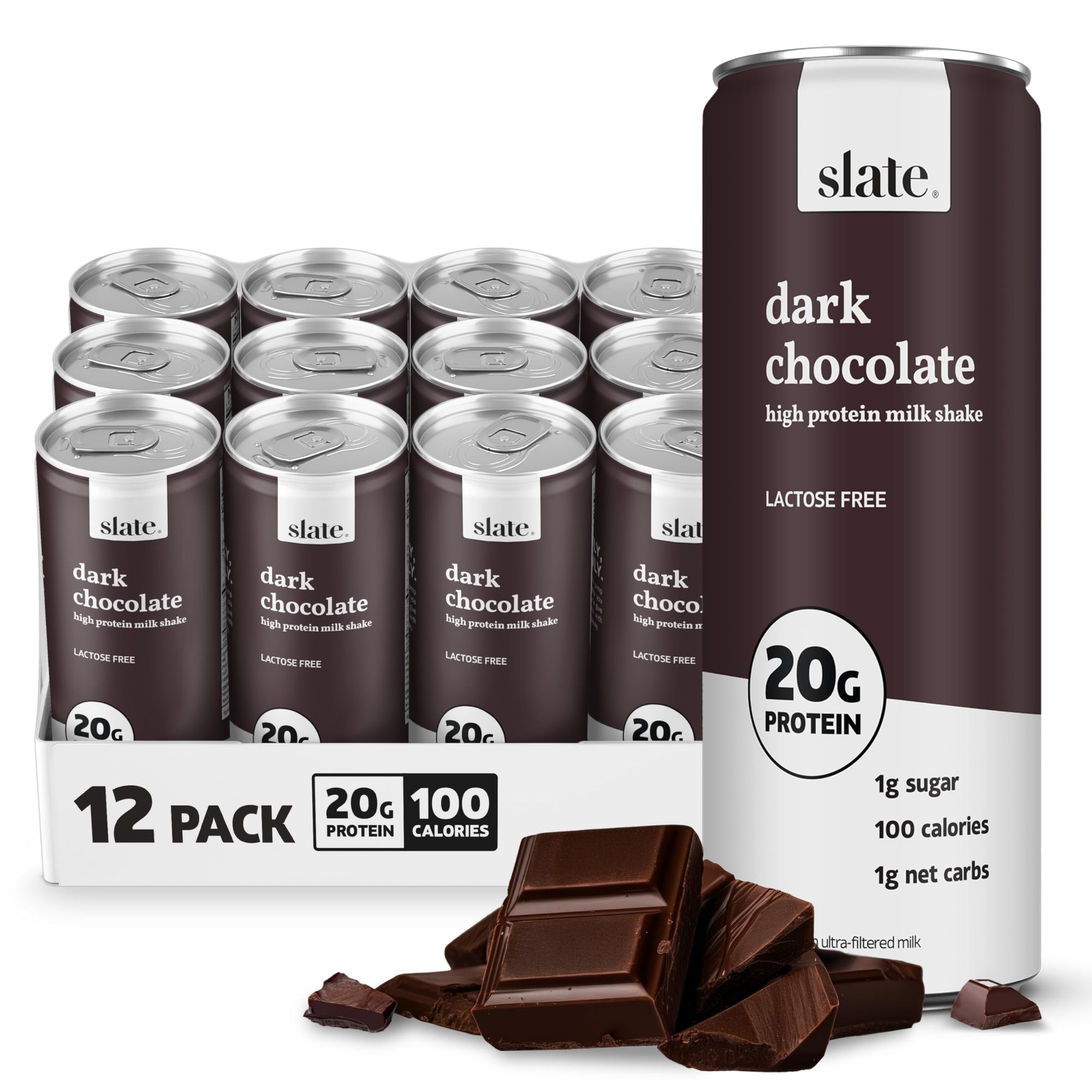 Slate Milk - High Protein Milk Shake and Iced Coffee