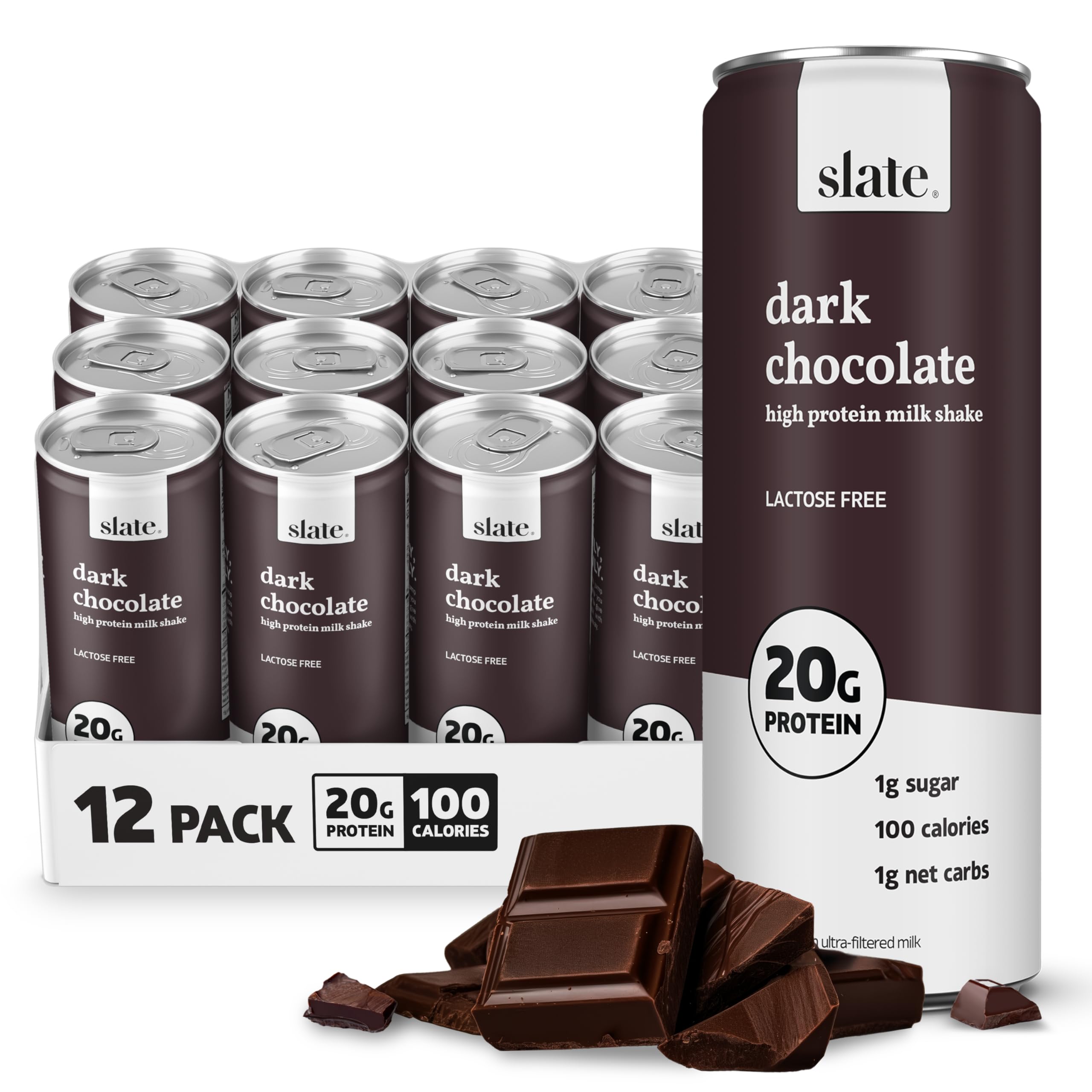 Slate Milk - High Protein Milk Shake and Iced Coffee