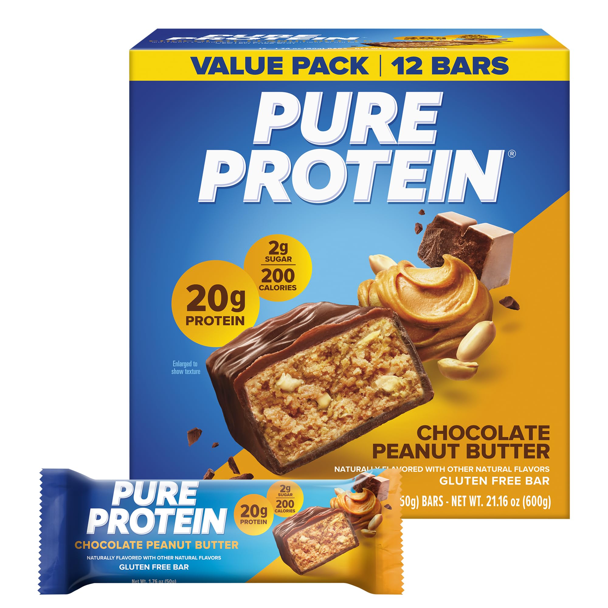 High Protein Bars 12-Pack