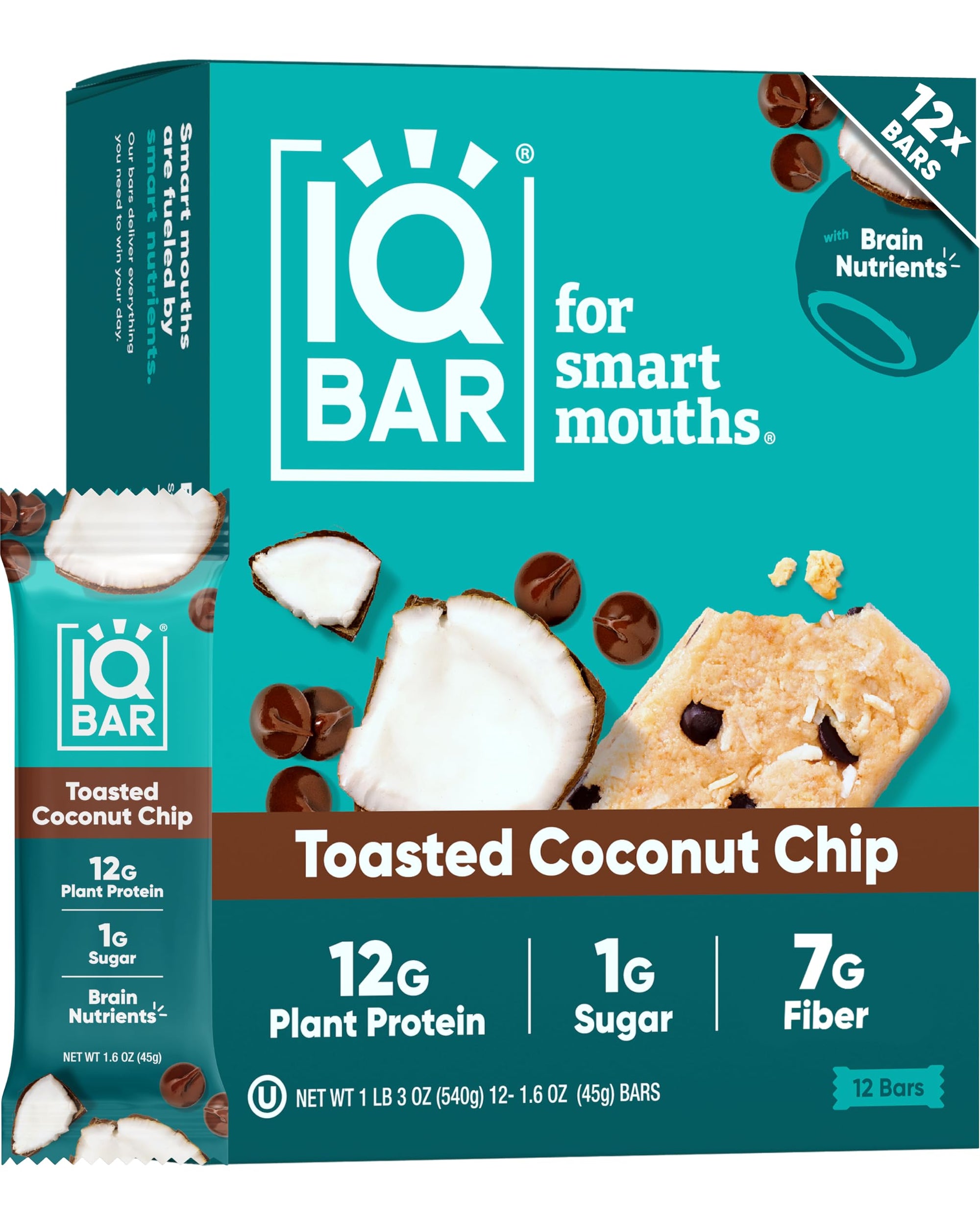 Plant Protein Bars for Focus & Energy