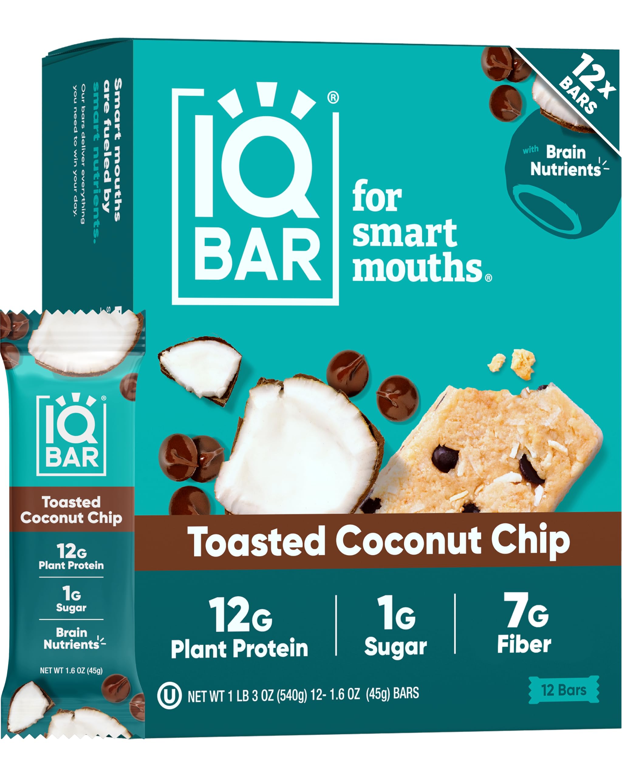 Plant Protein Bars for Focus & Energy