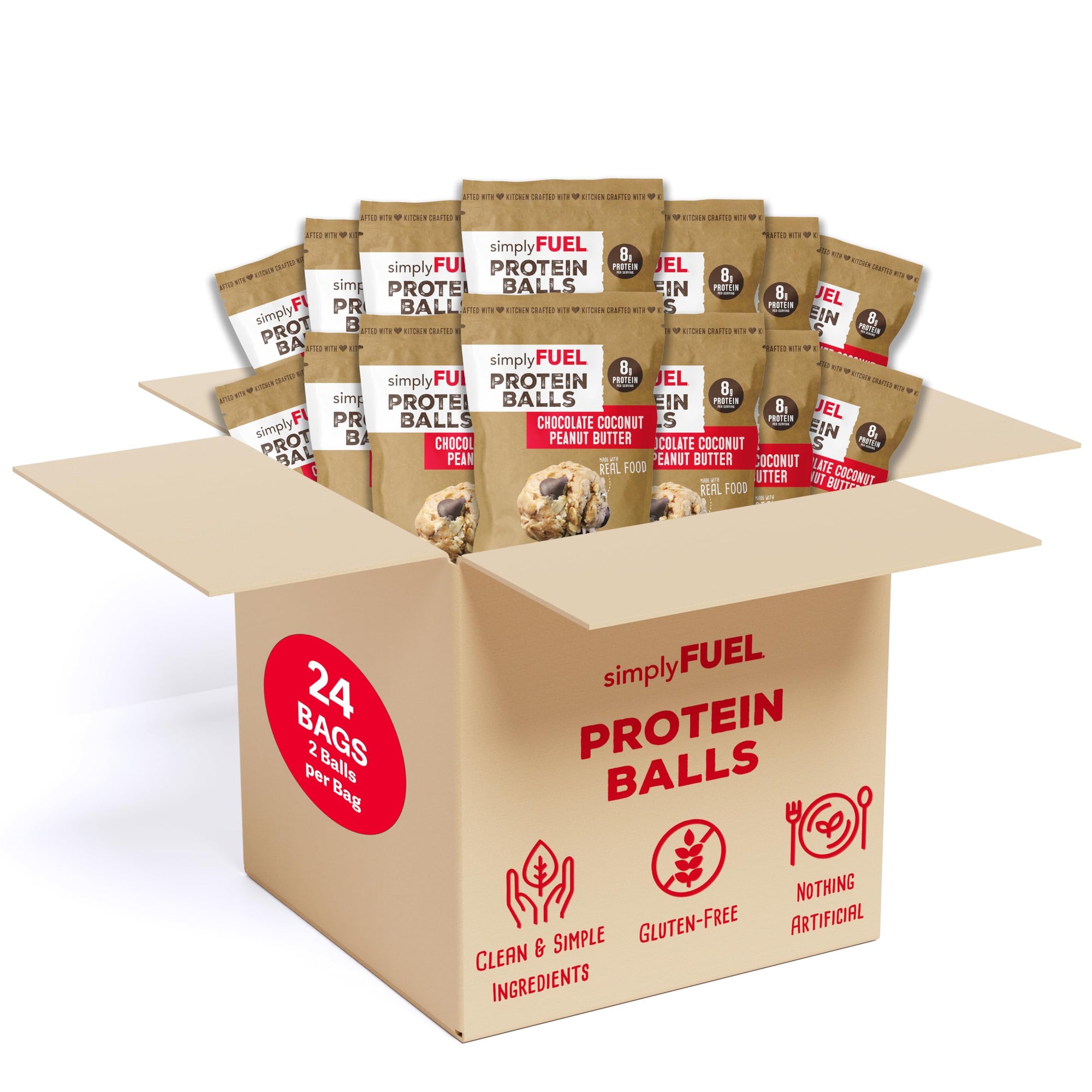 Whole Food Protein Balls 24-Pack