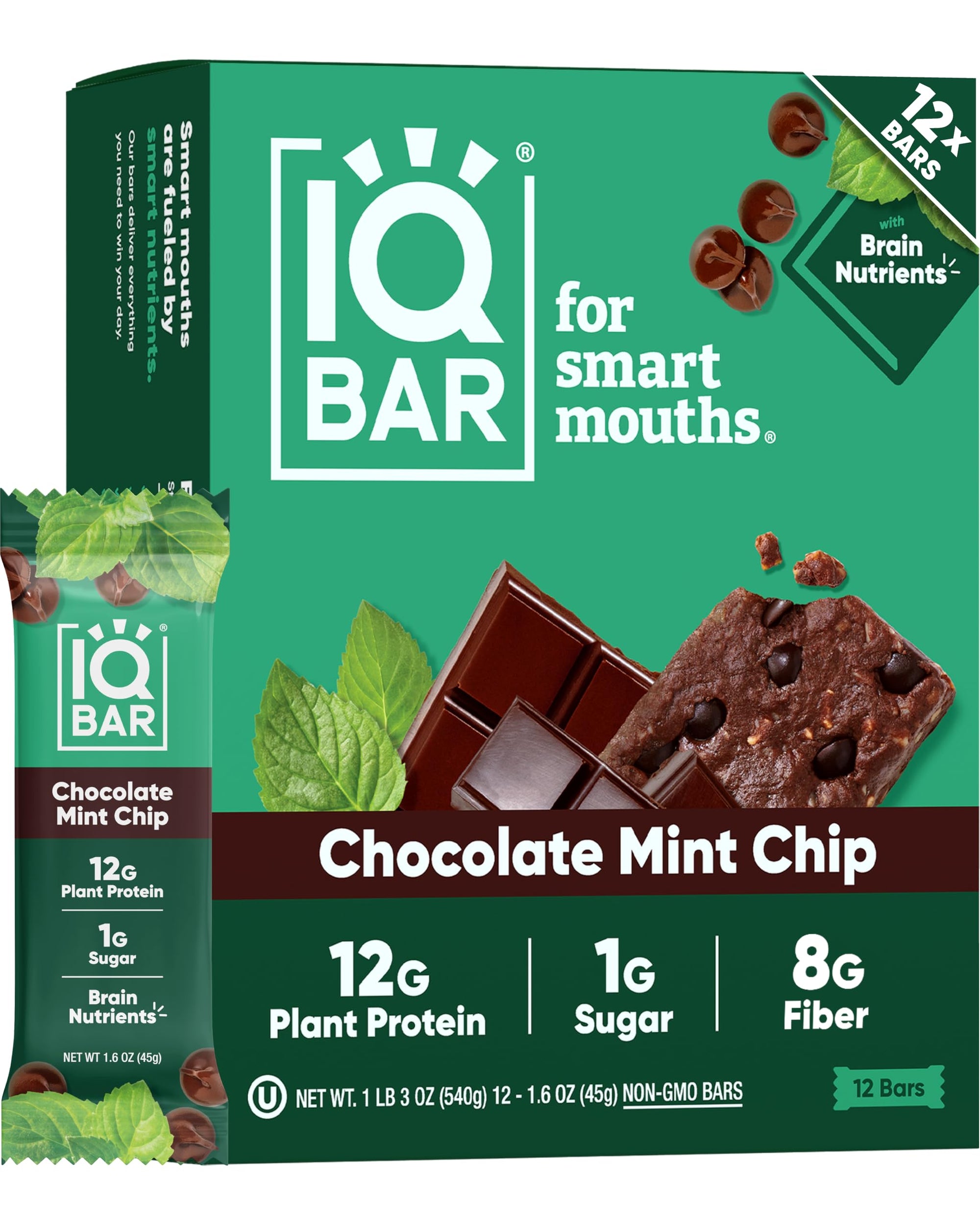 Plant Protein Bars for Focus & Energy