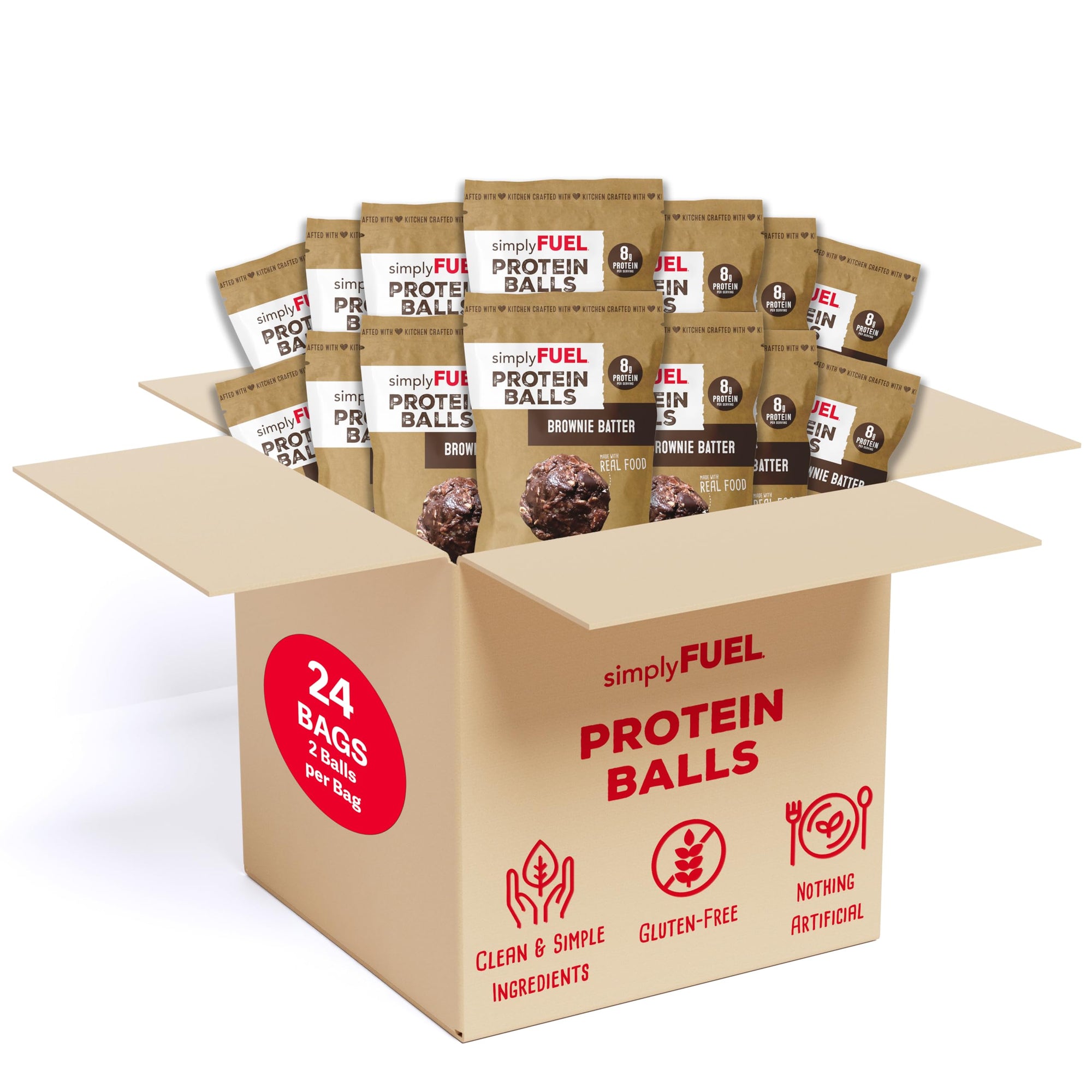 Whole Food Protein Balls 24-Pack
