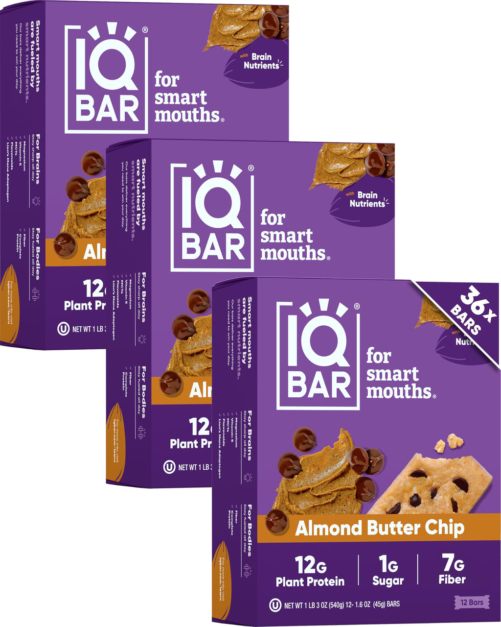 Plant Protein Bars for Focus & Energy
