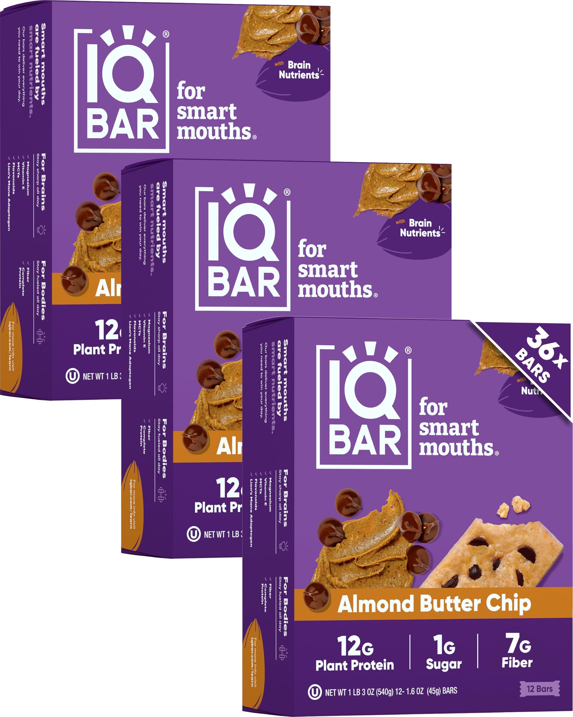 Plant Protein Bars for Focus & Energy
