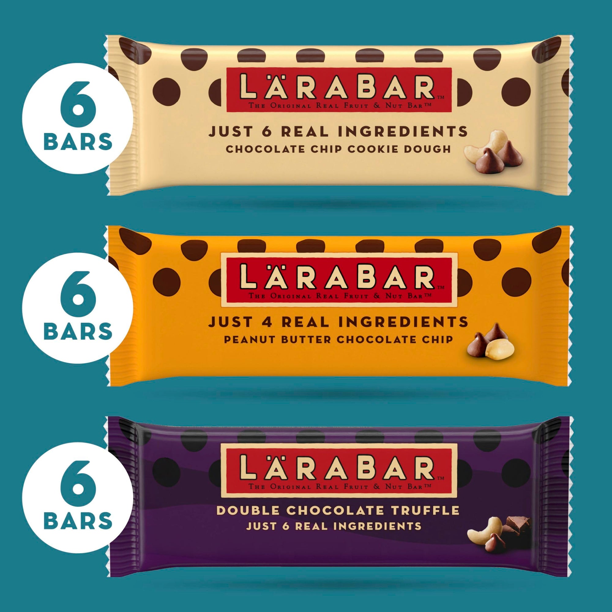 Chocolate Fruit & Nut Bars 18-Pack