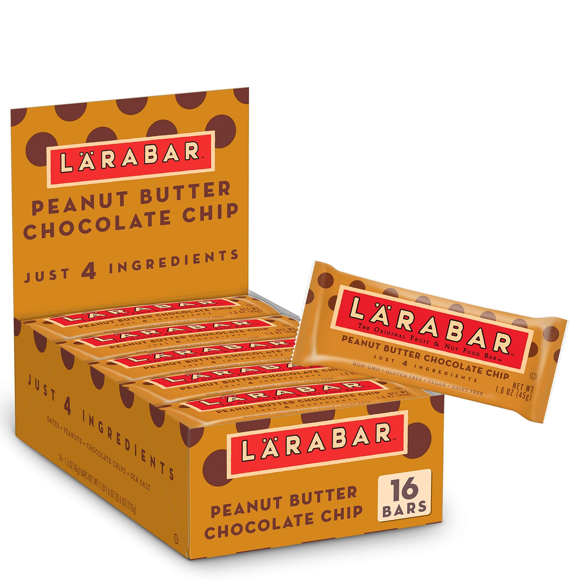 Peanut Butter Chocolate Chip Bars 12-Pack