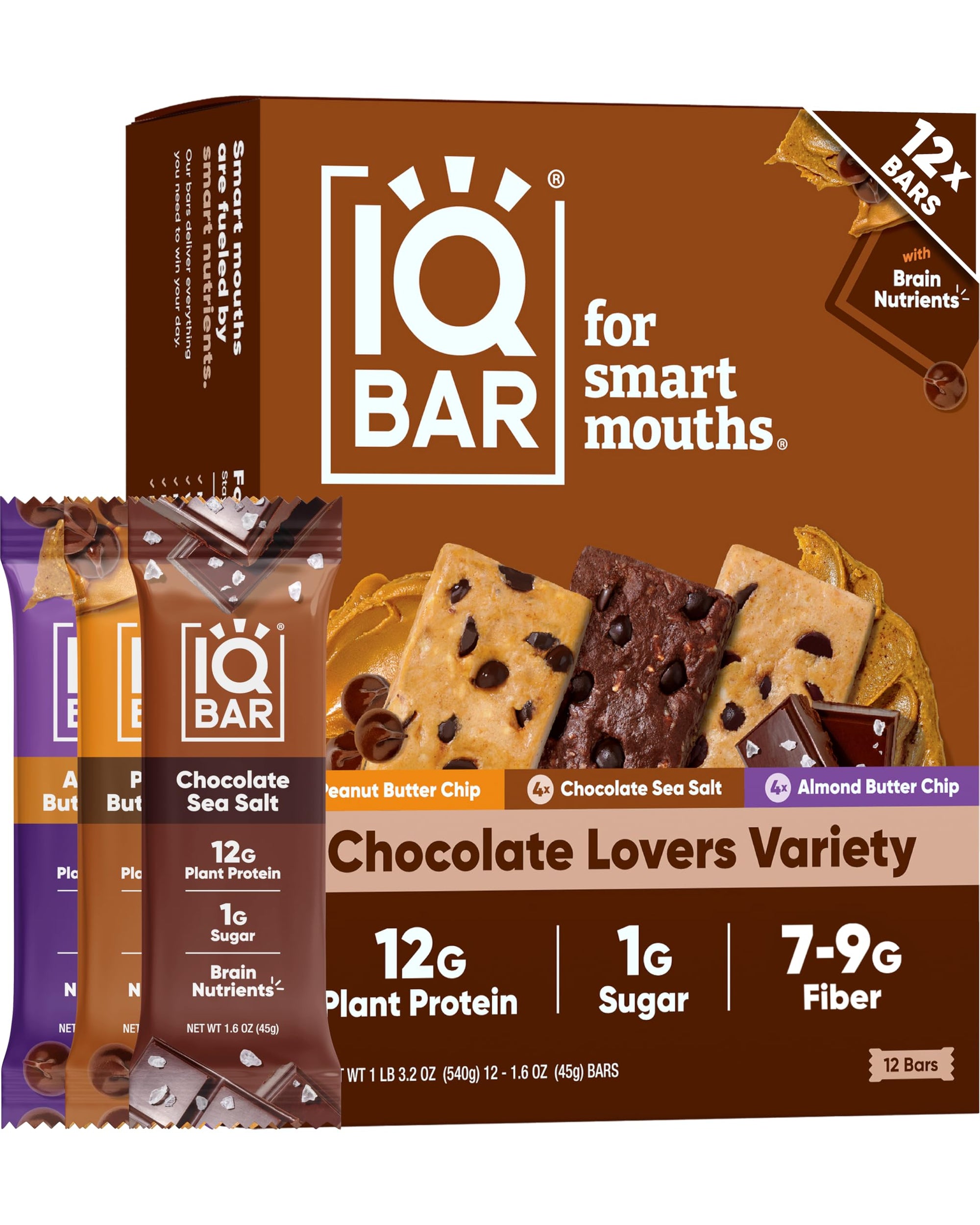 Plant Protein Bars for Focus & Energy