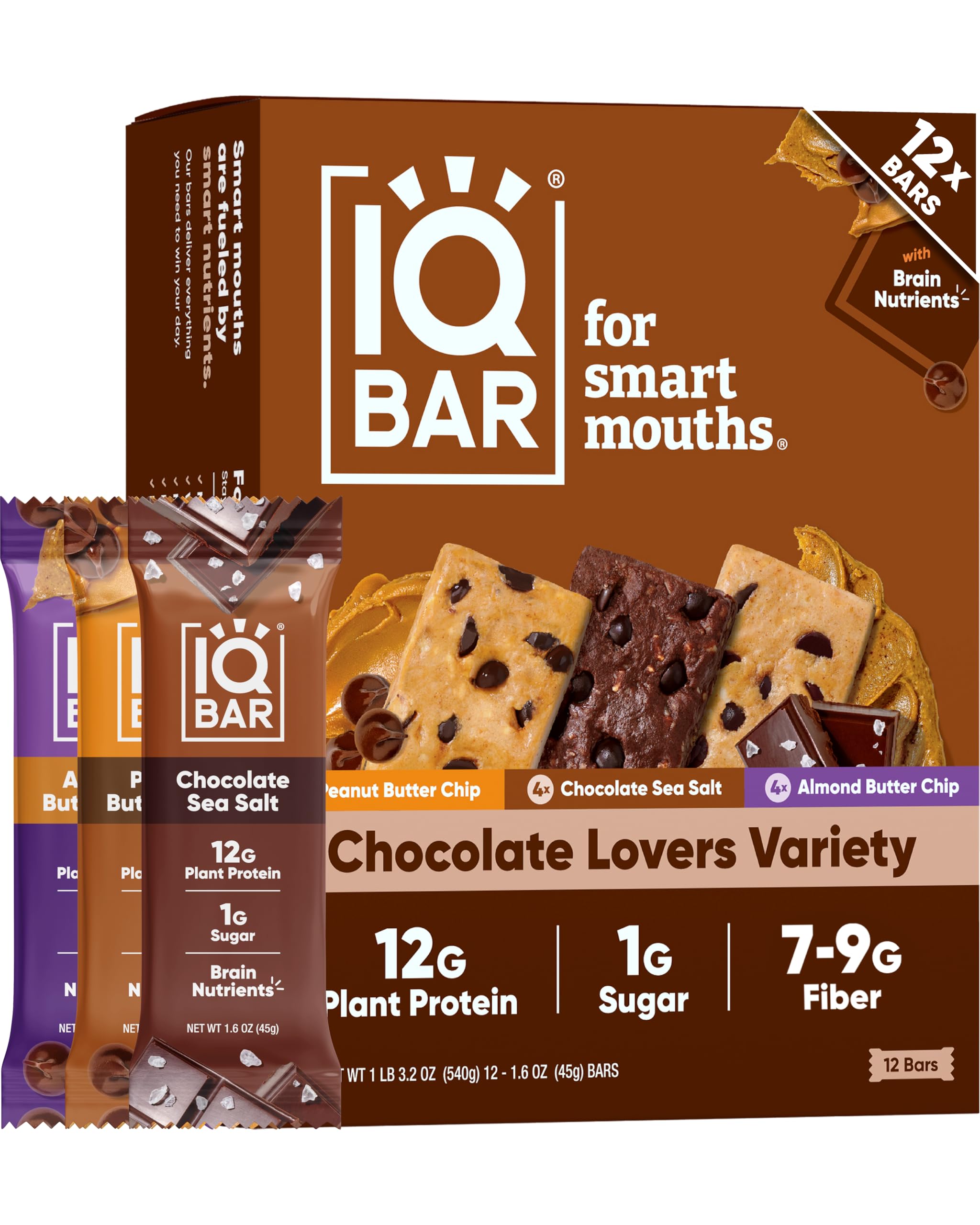 Plant Protein Bars for Focus & Energy