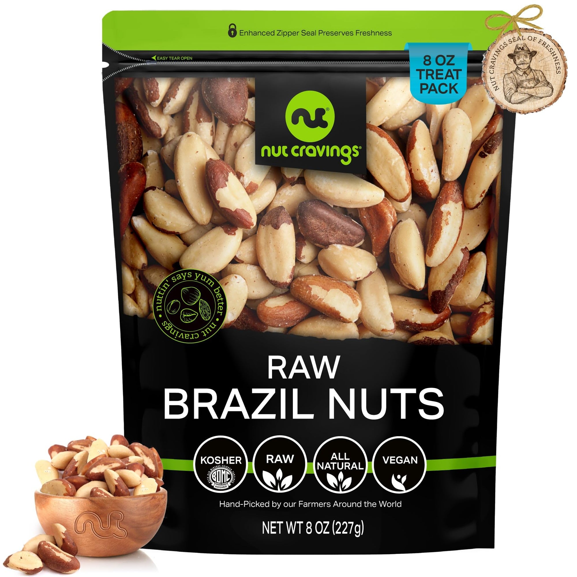 Raw Brazil Nuts Bulk Pack