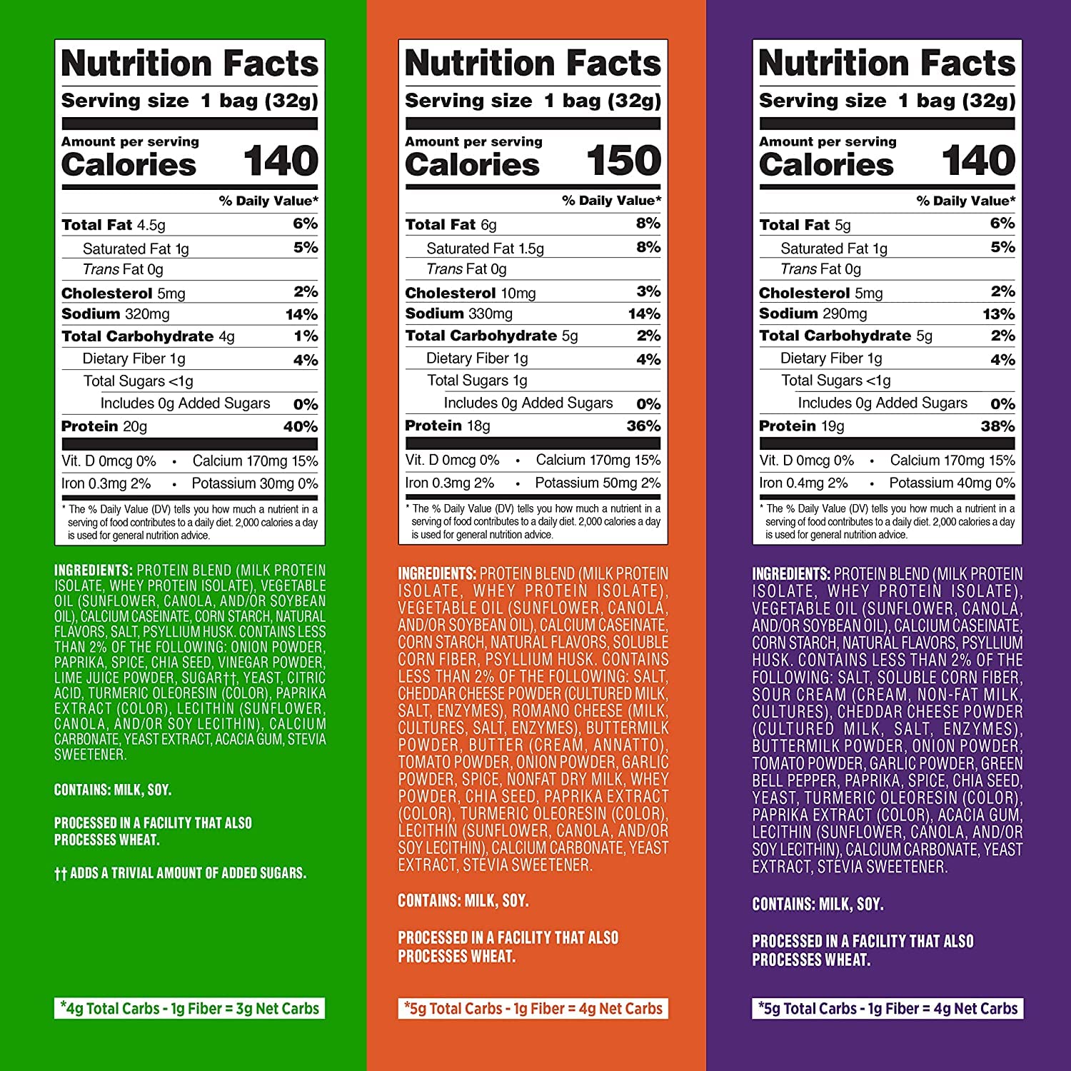 Protein Chips Variety Pack 24-Pack