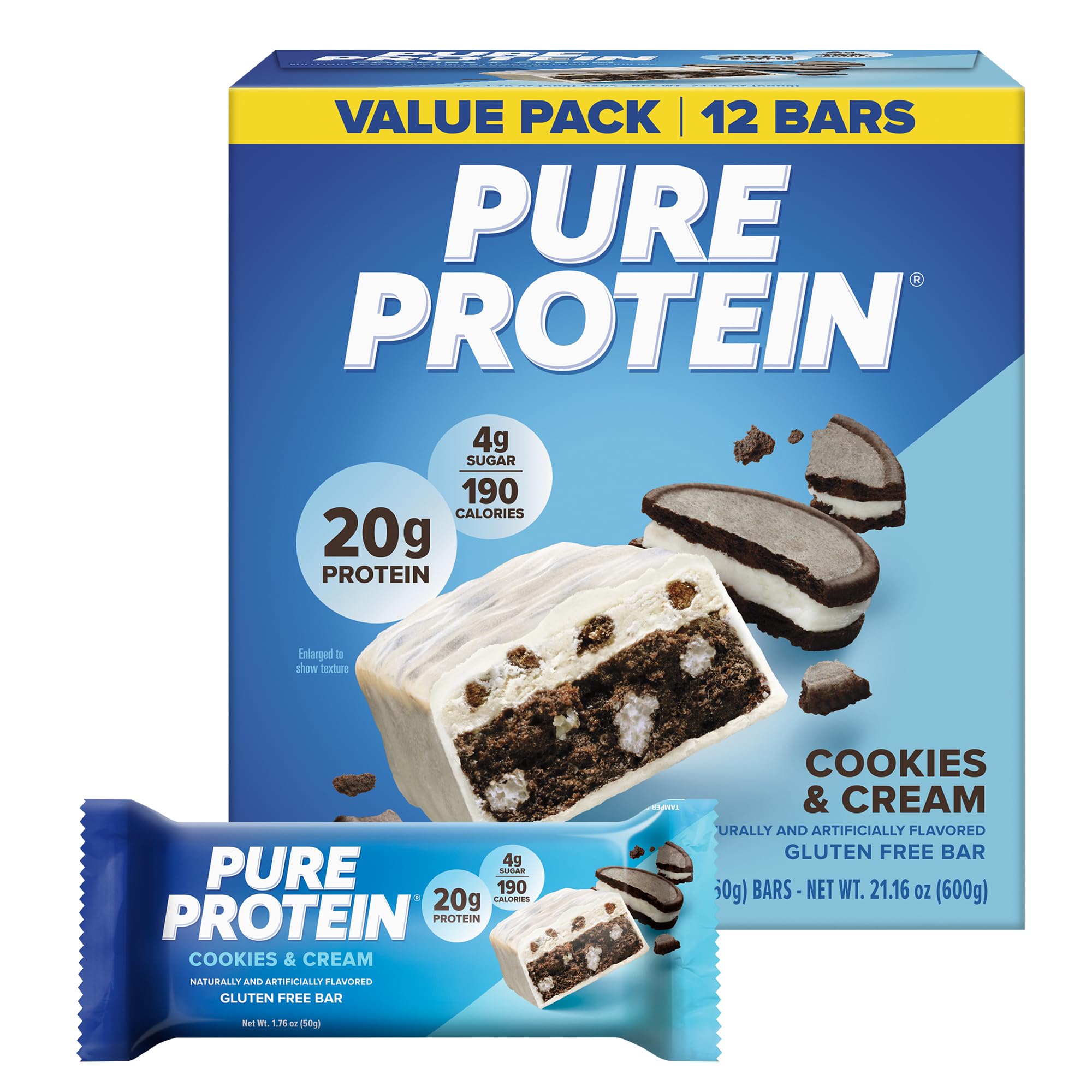 High Protein Bars 12-Pack