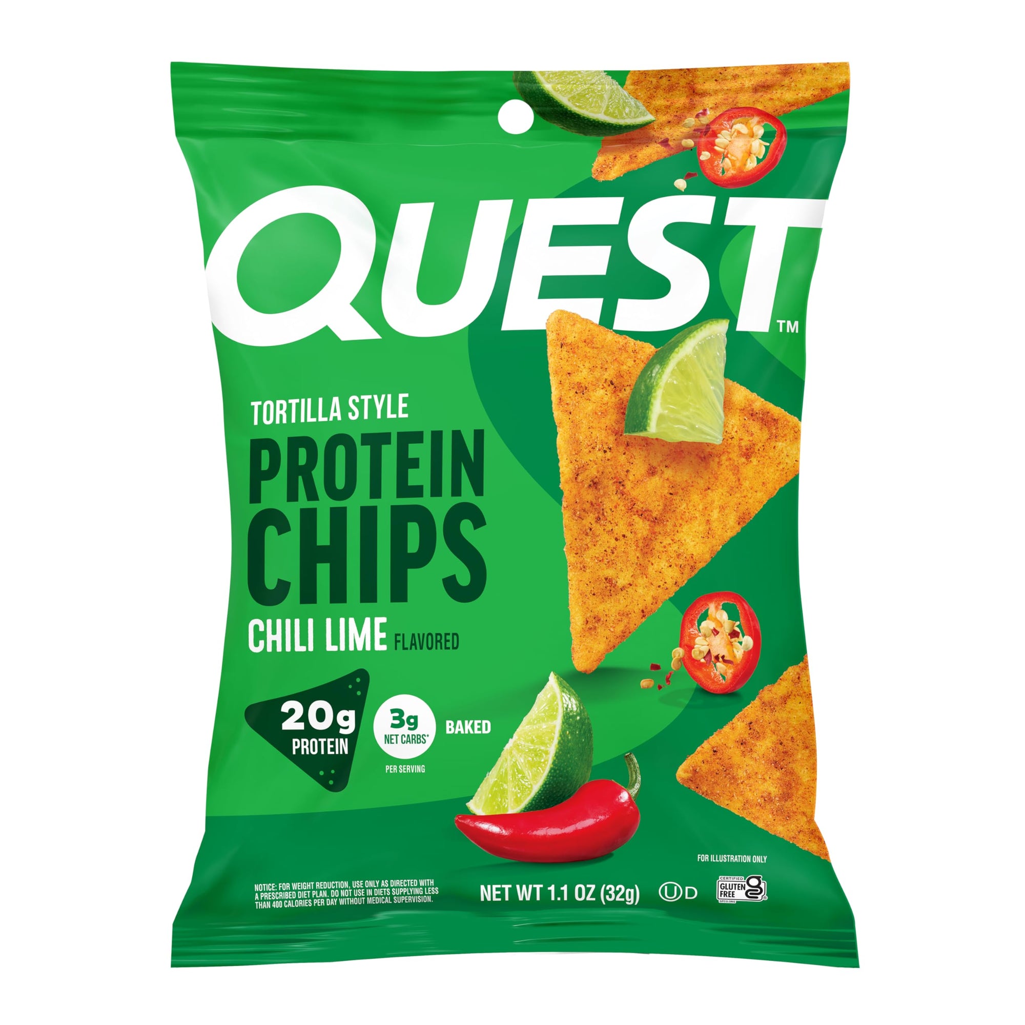 Quest Nutrition Loaded Taco Tortilla Style Protein Chips