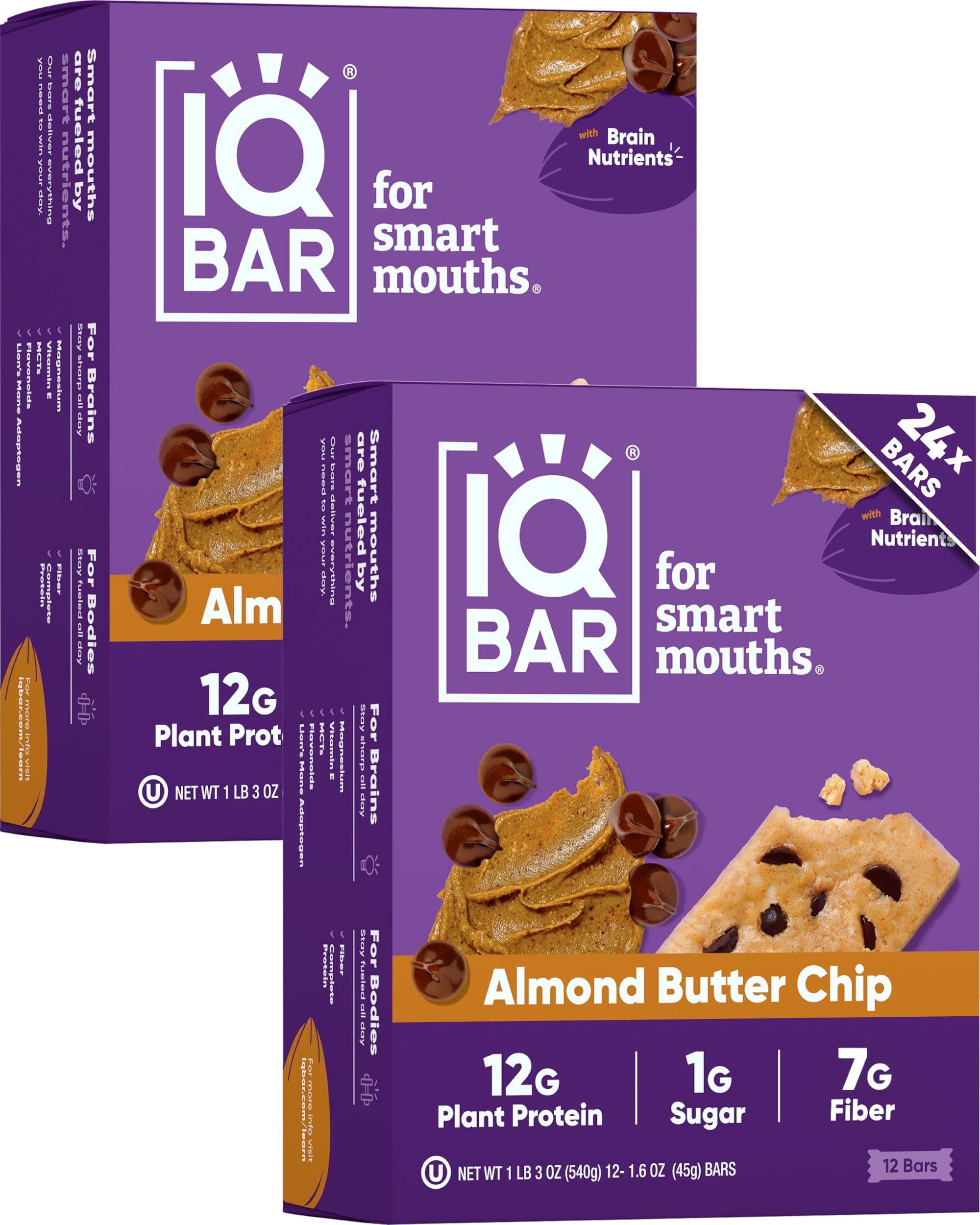 Plant Protein Bars for Focus & Energy