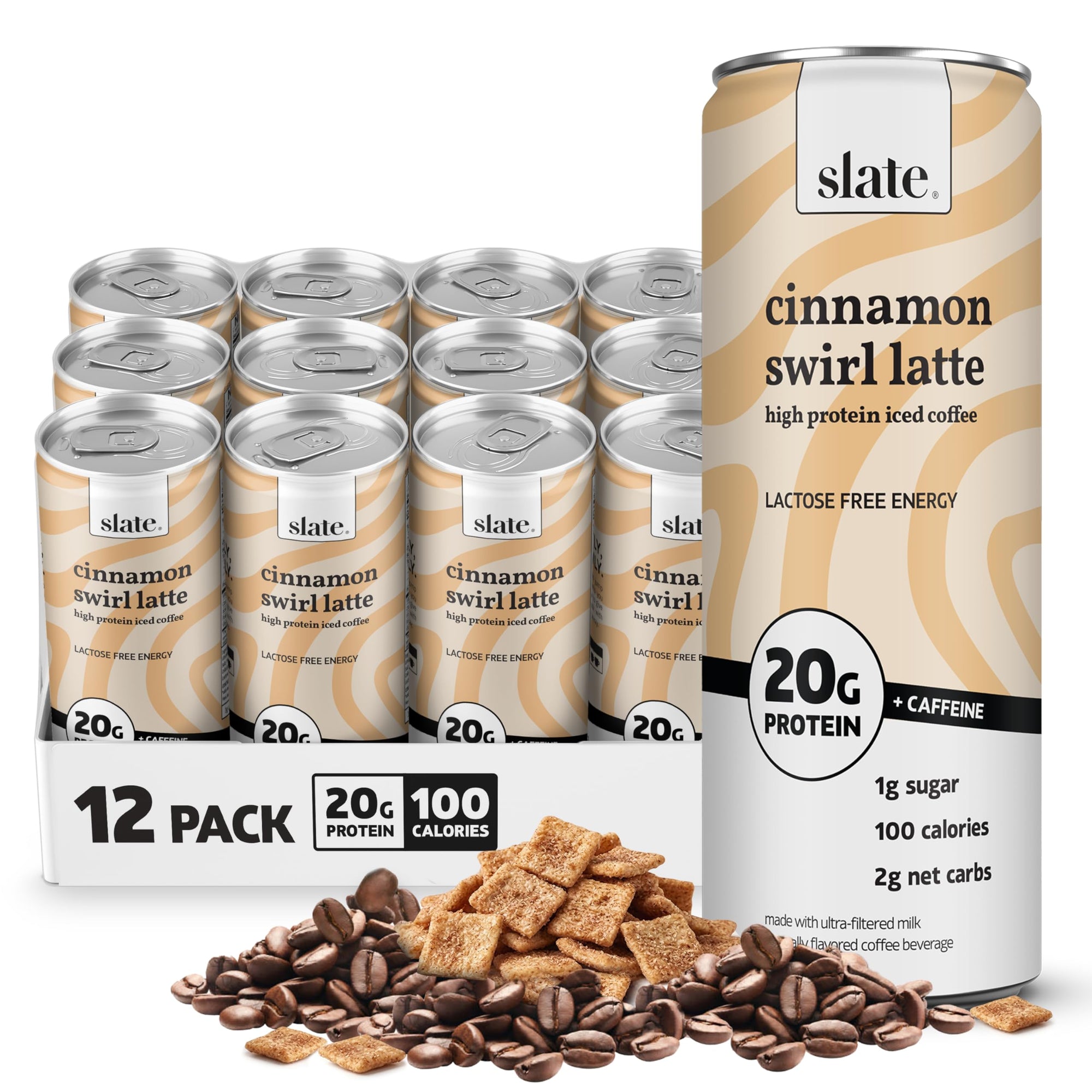 Slate Milk - High Protein Milk Shake and Iced Coffee