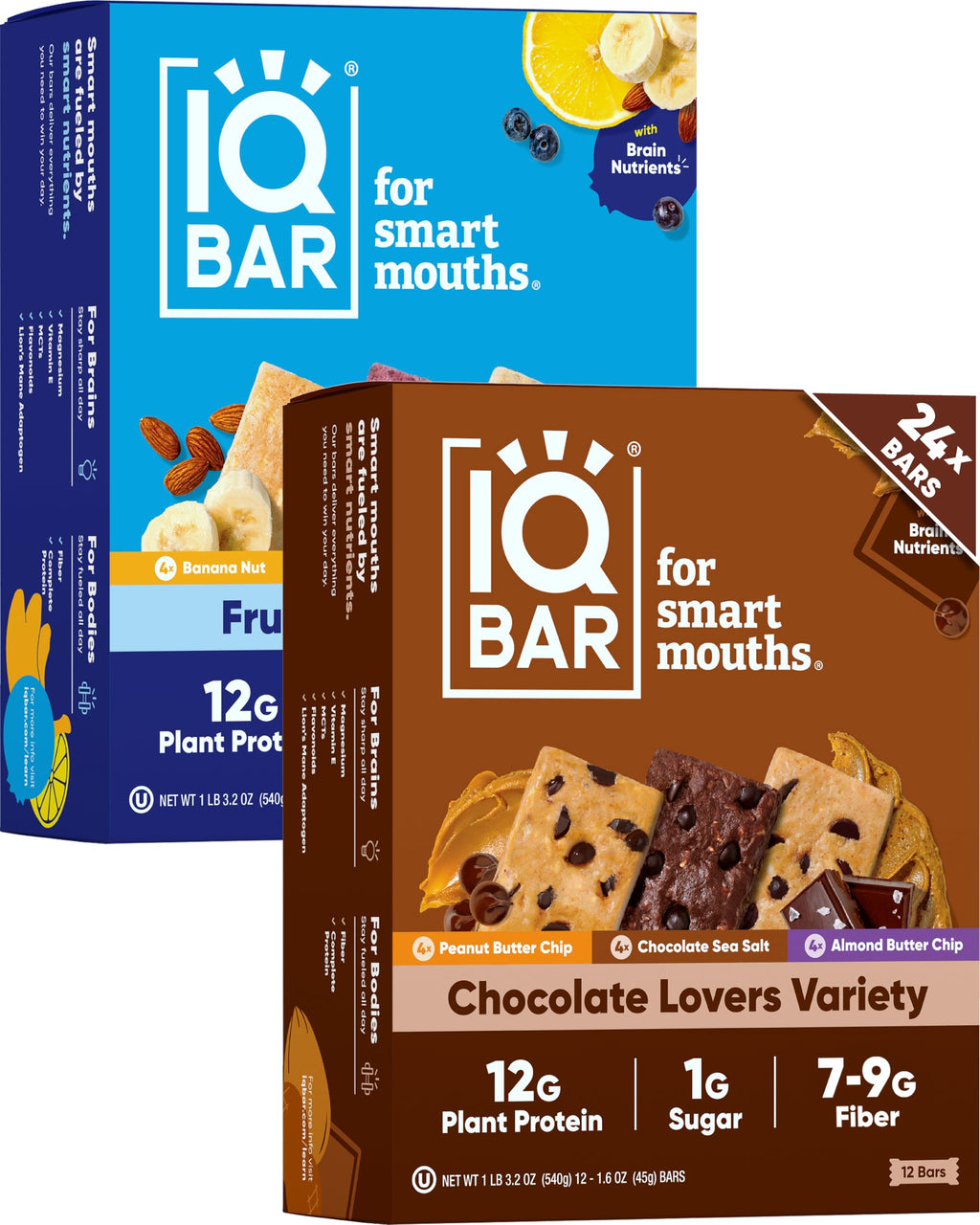 Plant Protein Bars for Focus & Energy