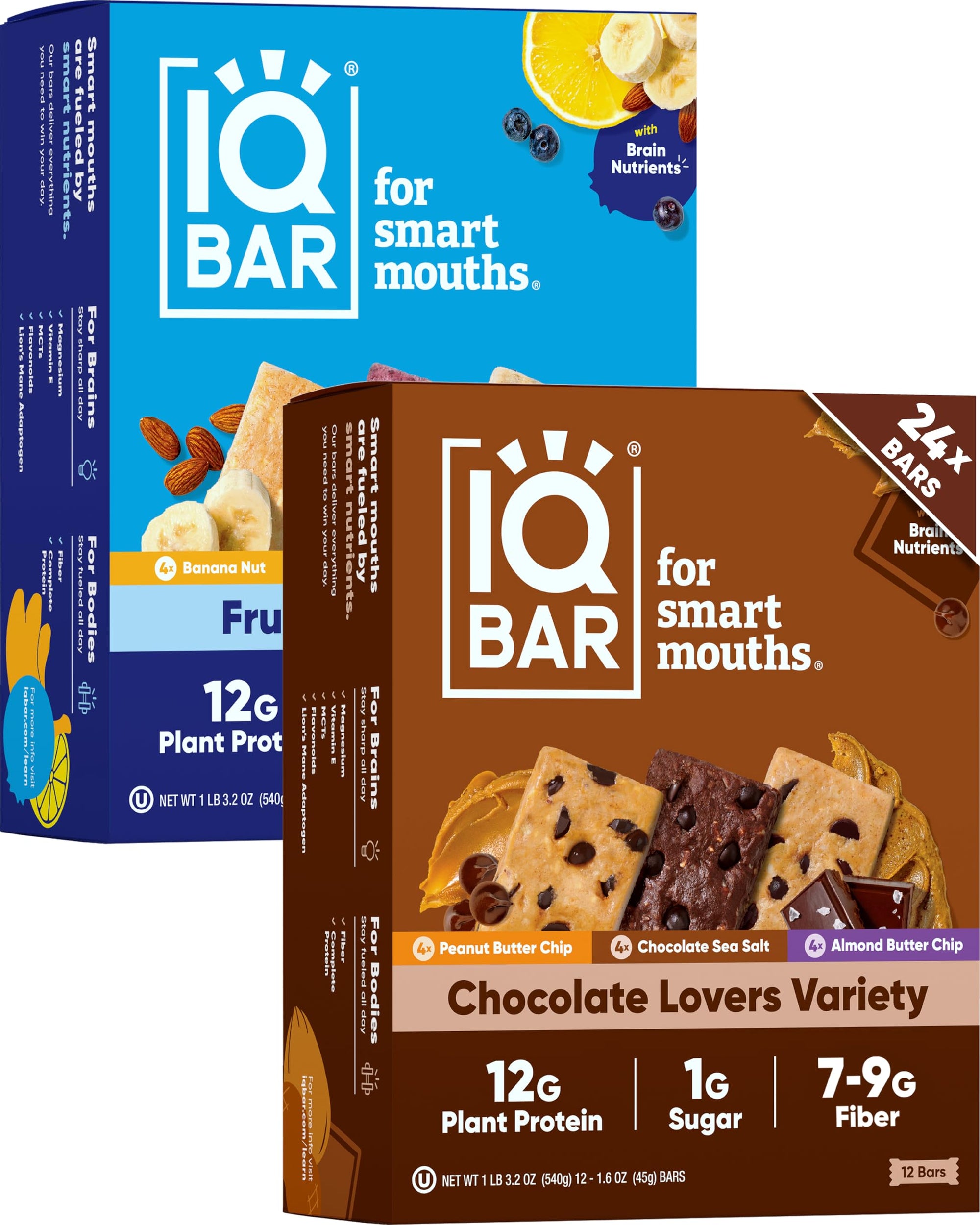 Plant Protein Bars for Focus & Energy
